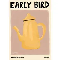 Early Bird Art Print - Multicoloured, Paper alternate view