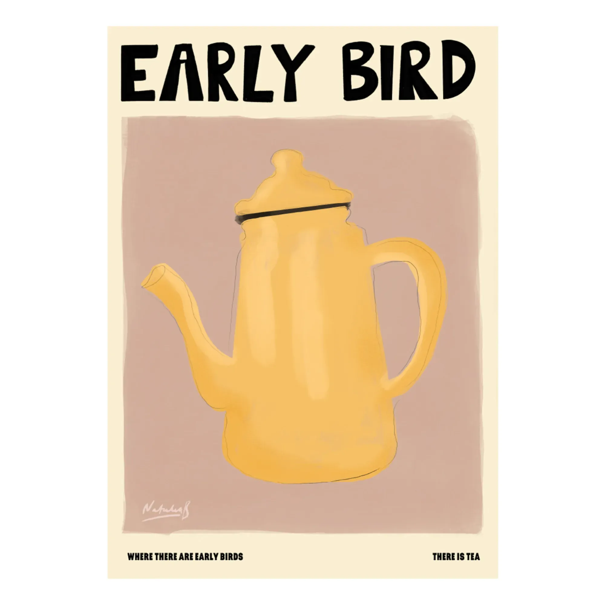 Early Bird Art Print - Multicoloured, Paper product
