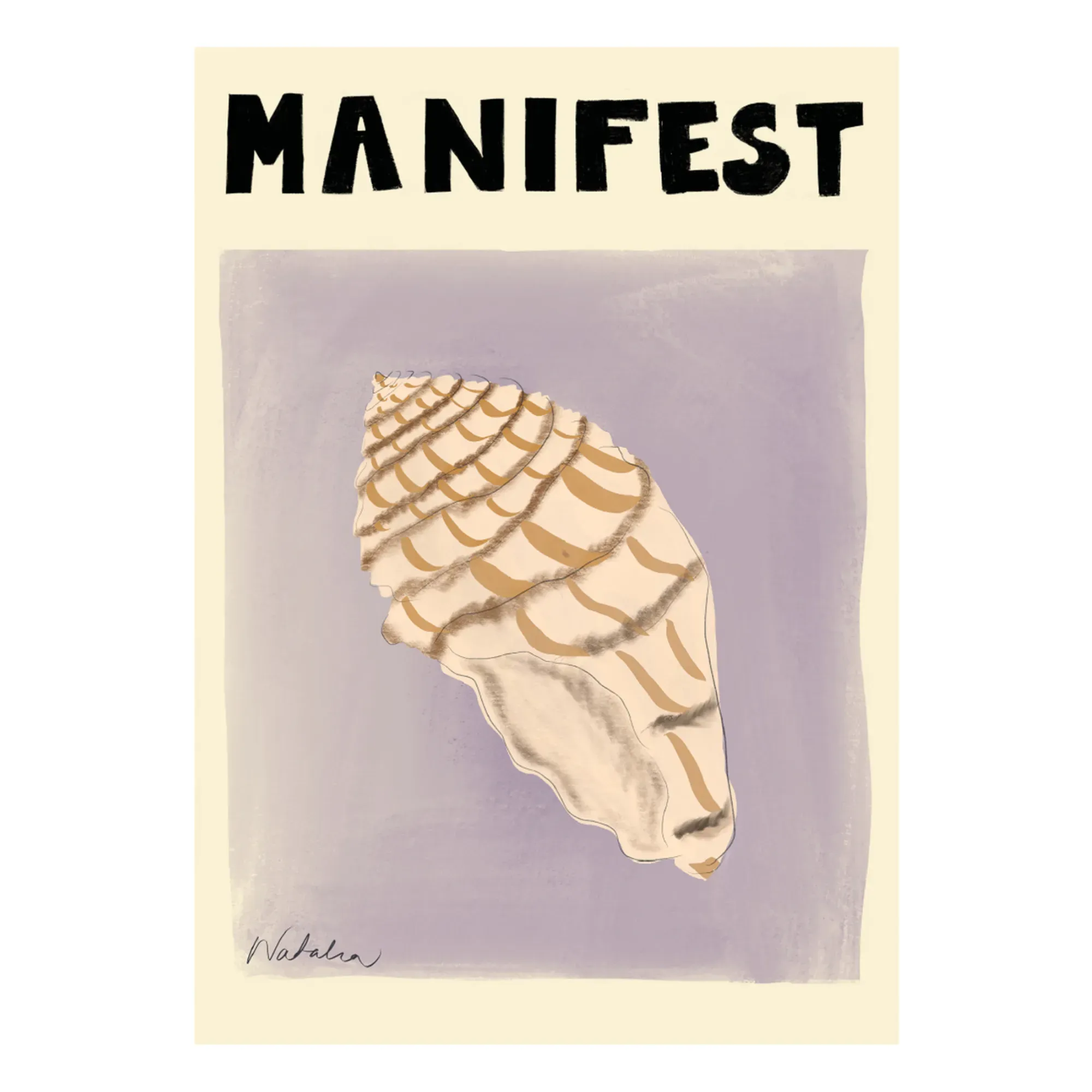 Natalia Bagniewska Manifest Poster - Multicoloured, Paper product