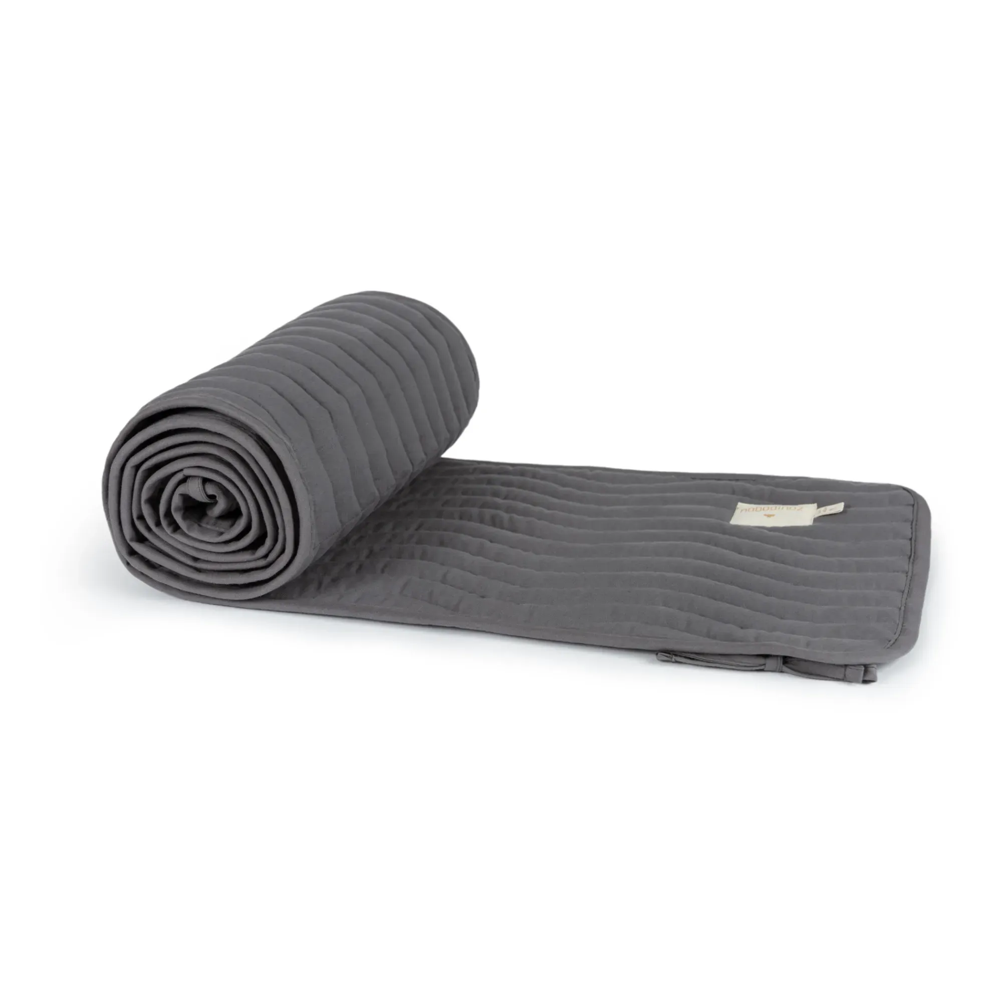 Alexandria Cot Bed Bumper - Grey, Organic Cotton product