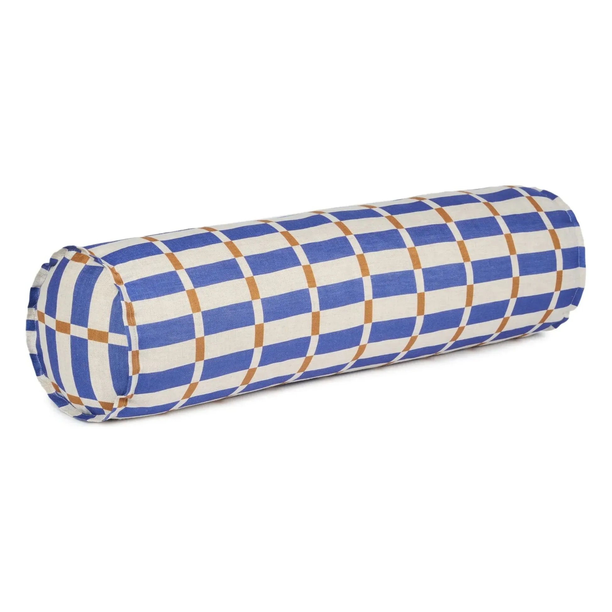 Cliff Bolster Cushion - Blue, French Linen product