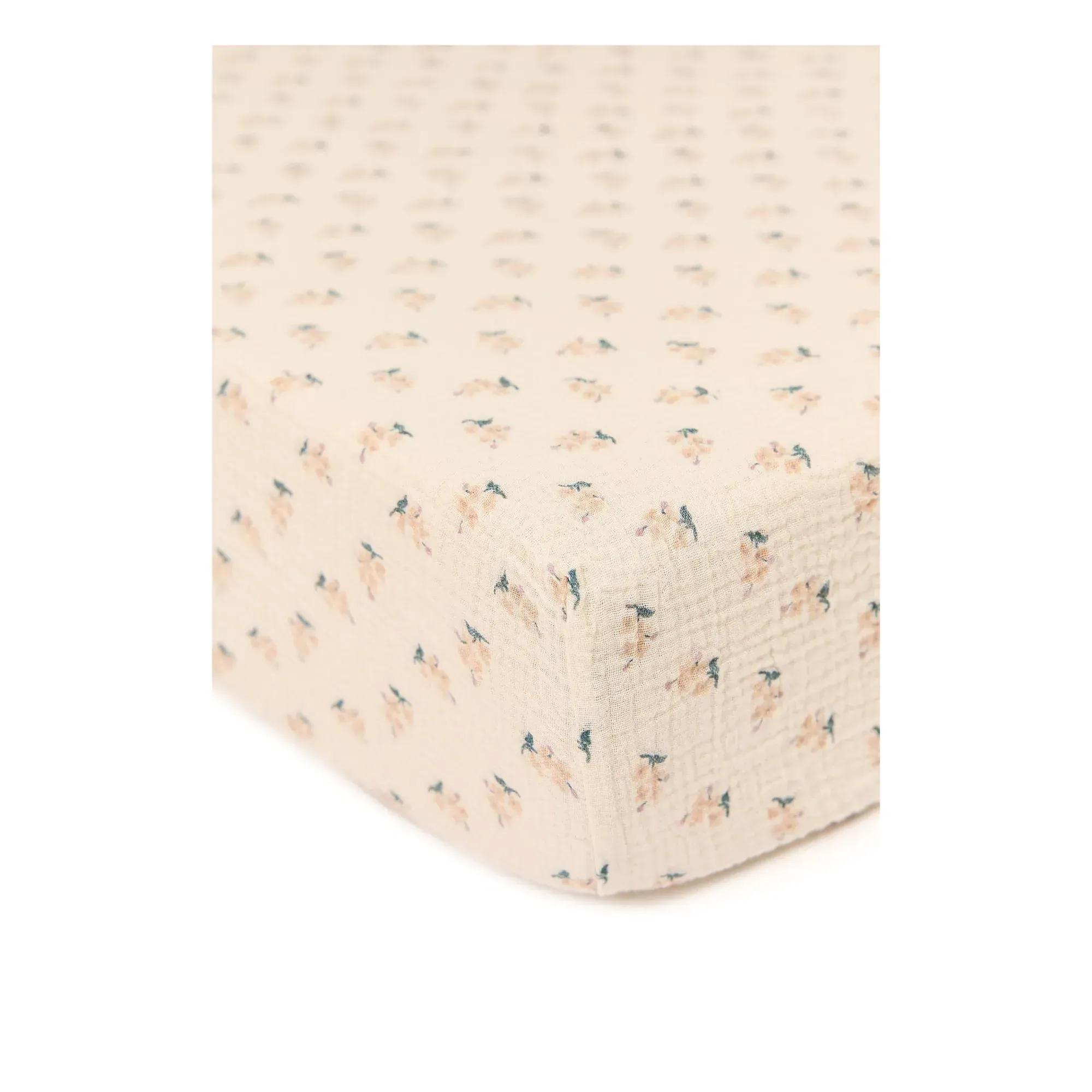 Darling Fitted Sheet - Beige, Organic Cotton alternate view