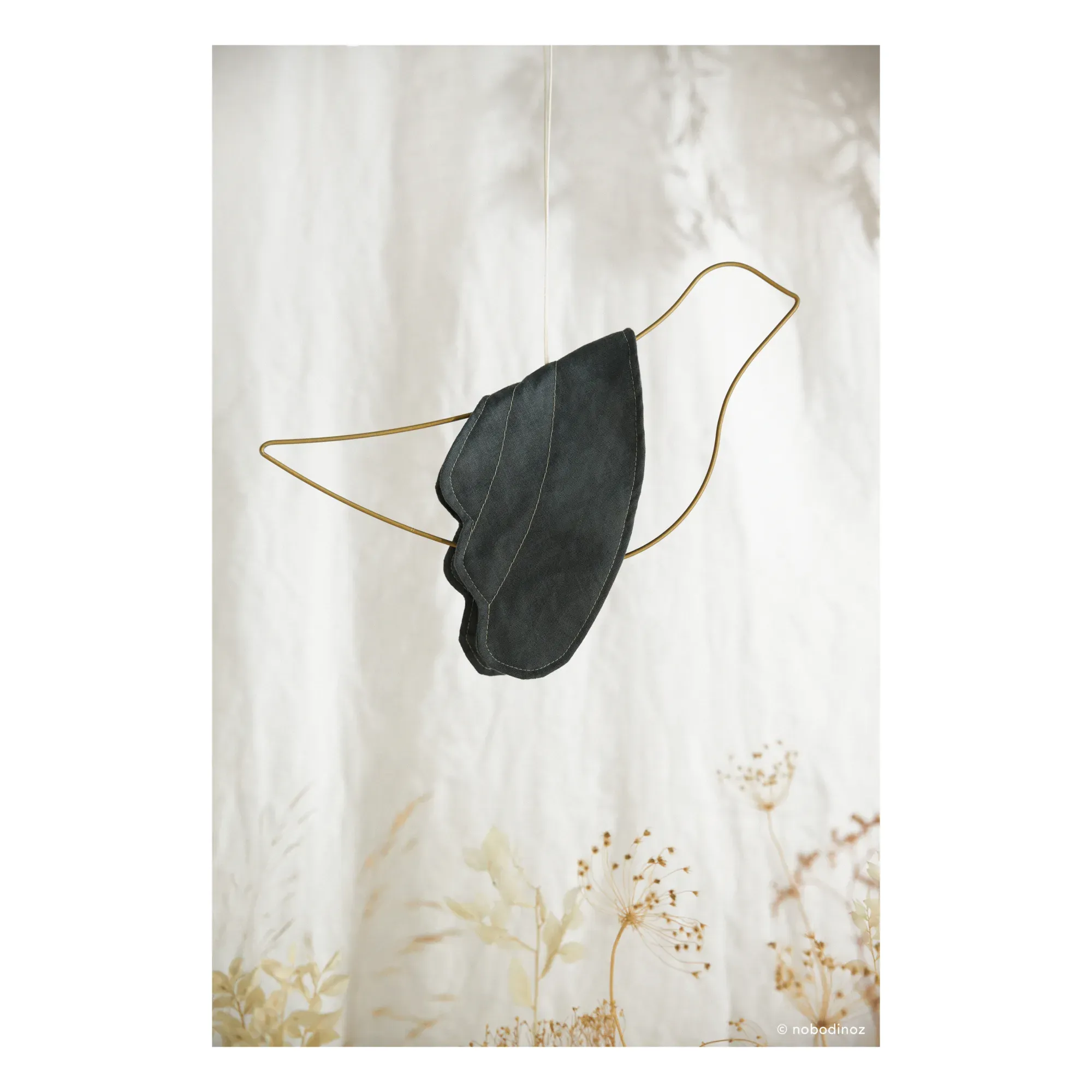 Decorative Mobile - Blue, French Linen alternate view