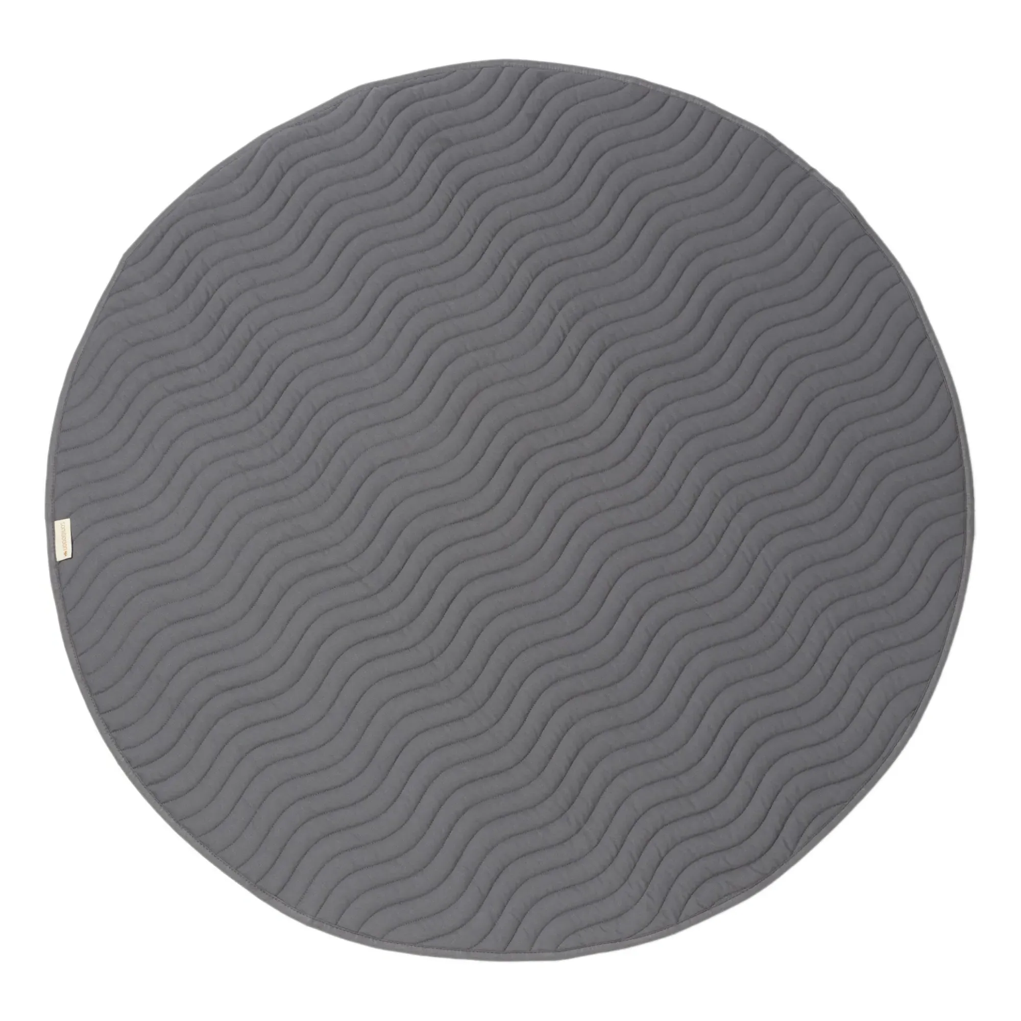 Kiowa Round Playmat - Grey, Organic Cotton product