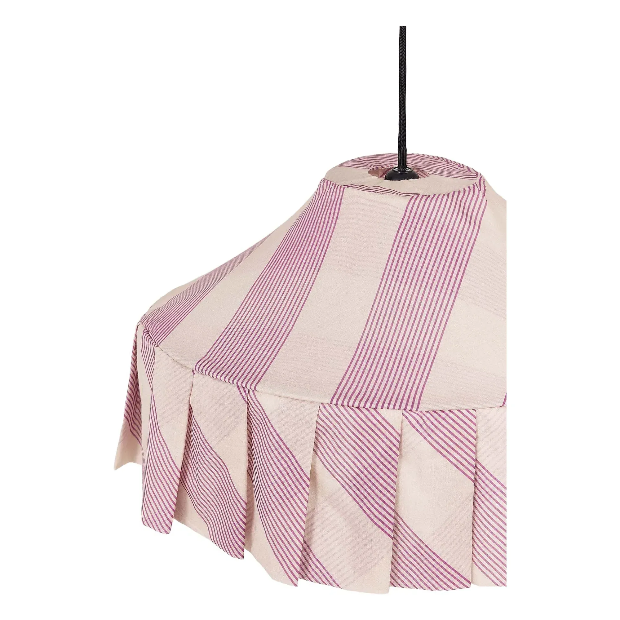 Nicole Stripes Lampshade - Lilac alternate view