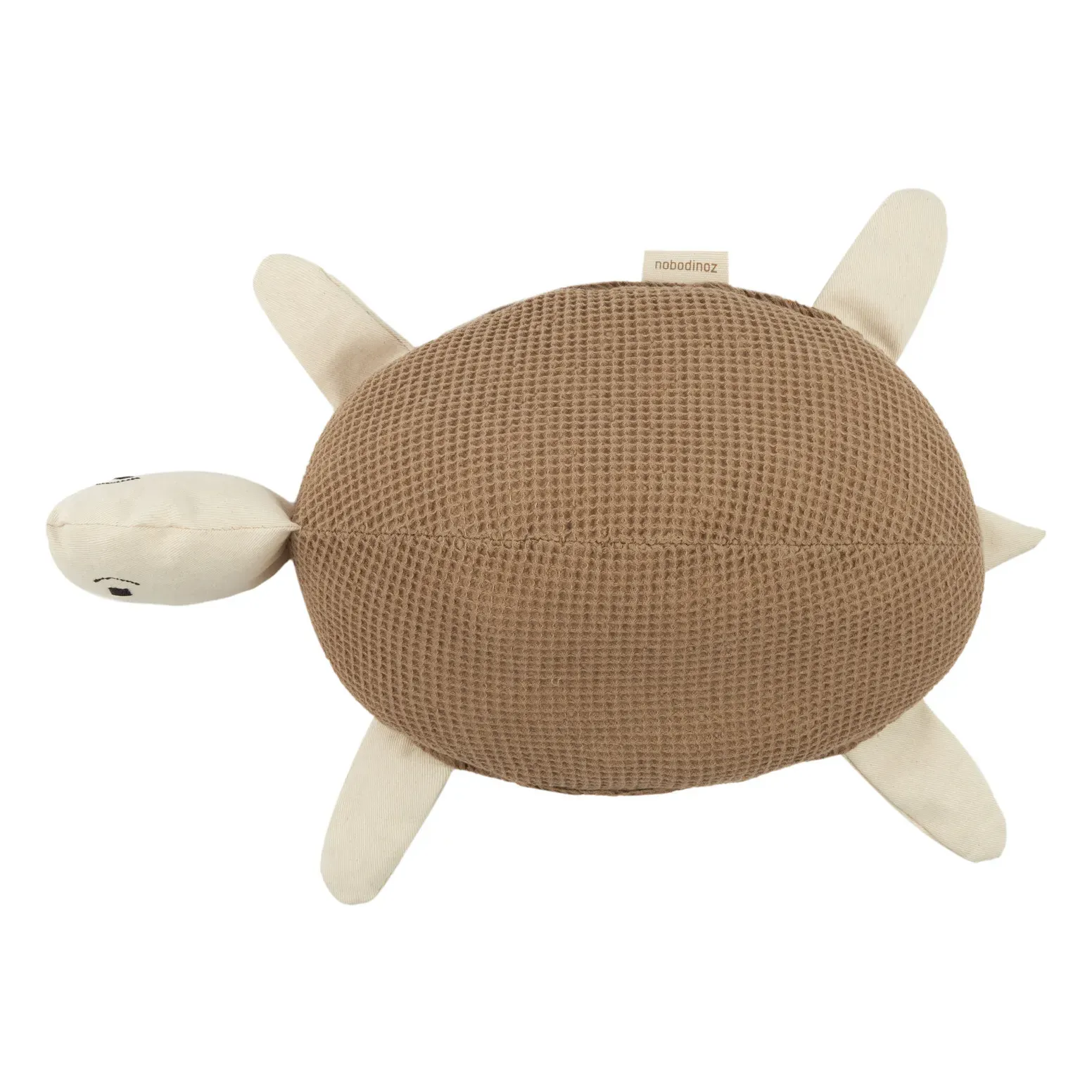 Nobodinoz Turtle Cushion - Beige, Cotton alternate view