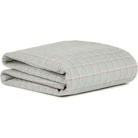 Sheldon Checks Duvet Cover - Blue, Organic Cotton alternate view