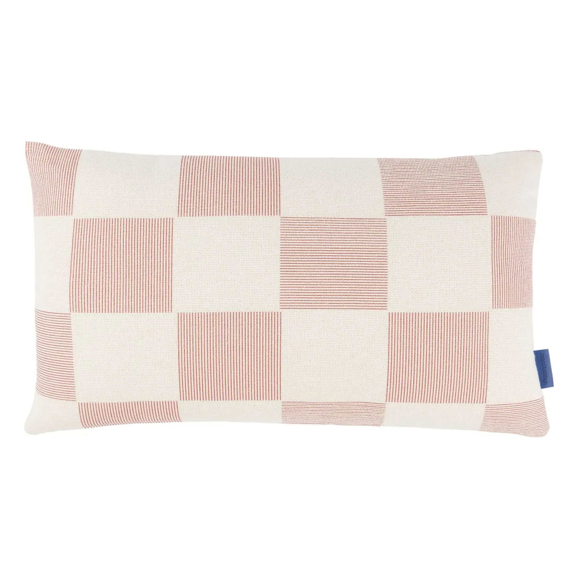 Sheldon Checks Duvet Cover - Red, Organic Cotton product