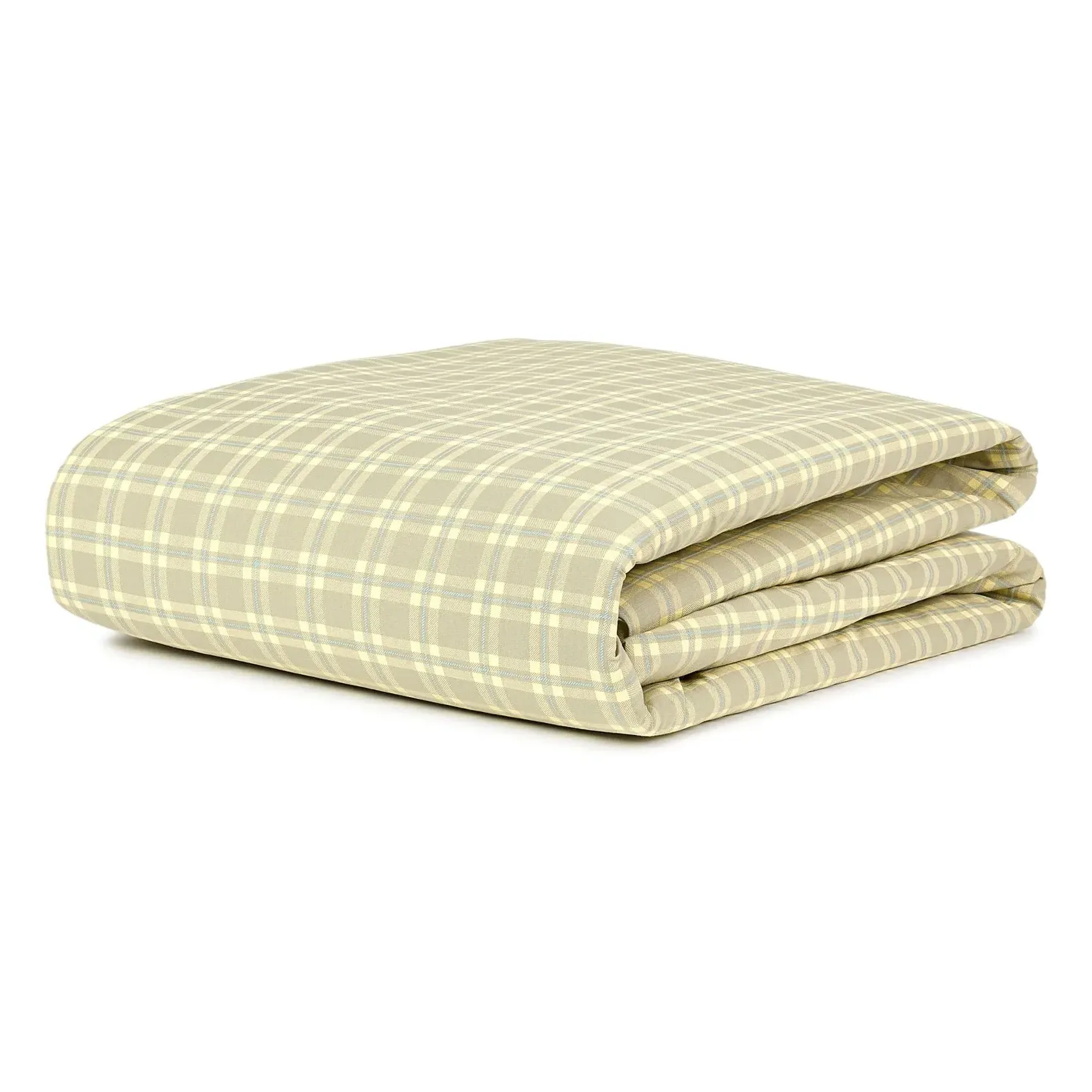 Sheldon Squares Comforter Cover - Green, Organic Cotton product