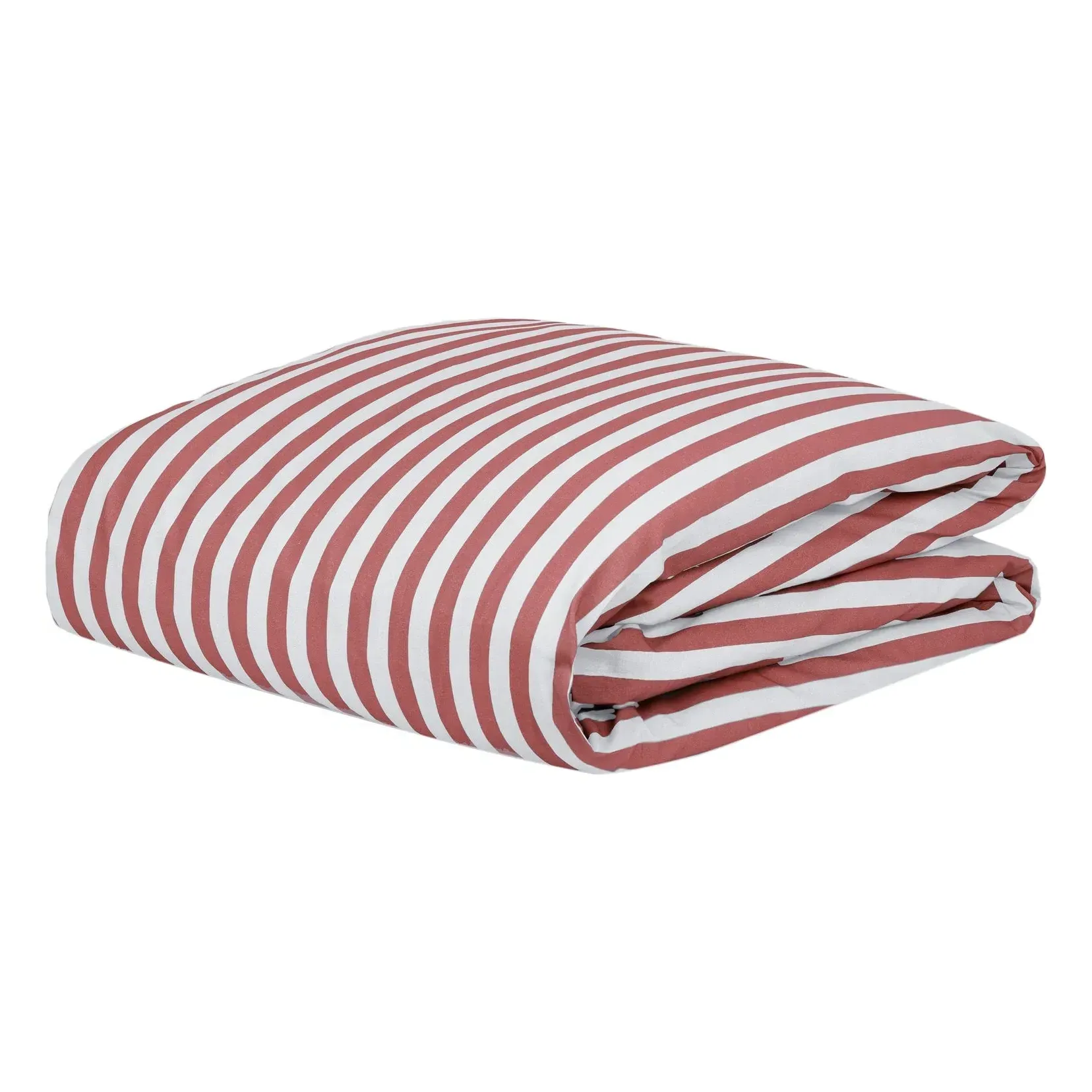 Sheldon Stripes Comforter Cover - Brown, Organic Cotton product