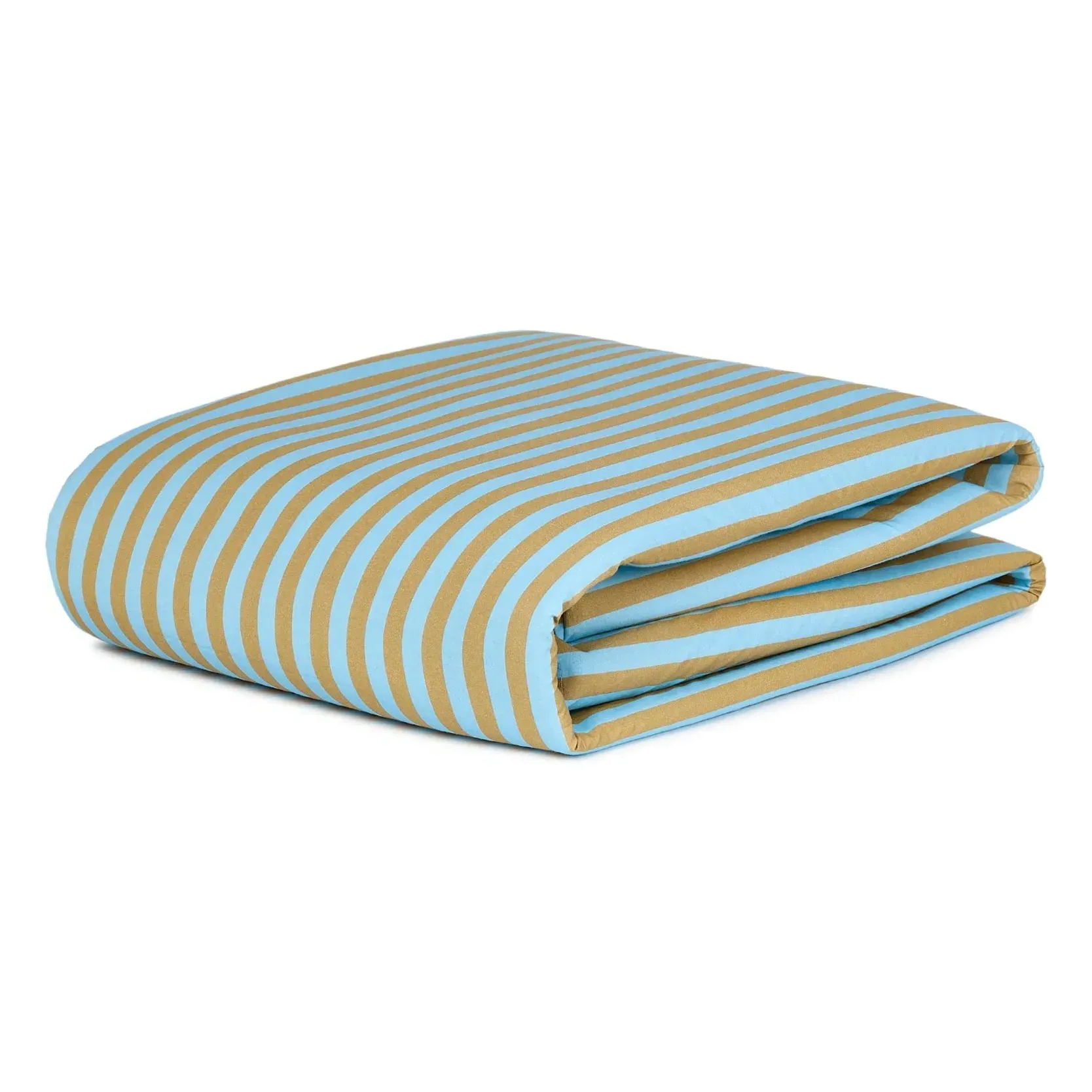 Sheldon Stripes Duvet Cover - Blue, Organic Cotton product