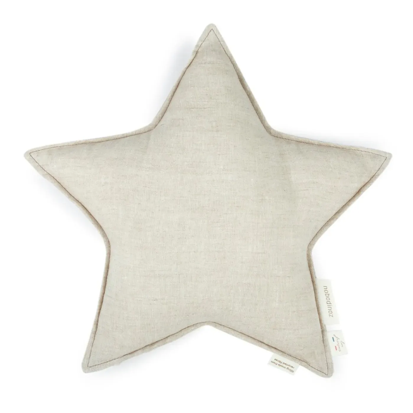 Star Cushion - Oatmeal, French Linen product