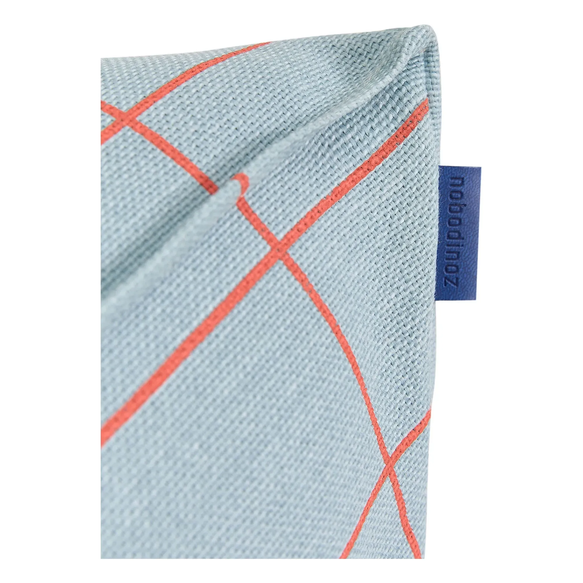 Vibes Beanbag Chair - Blue, Organic Cotton alternate view