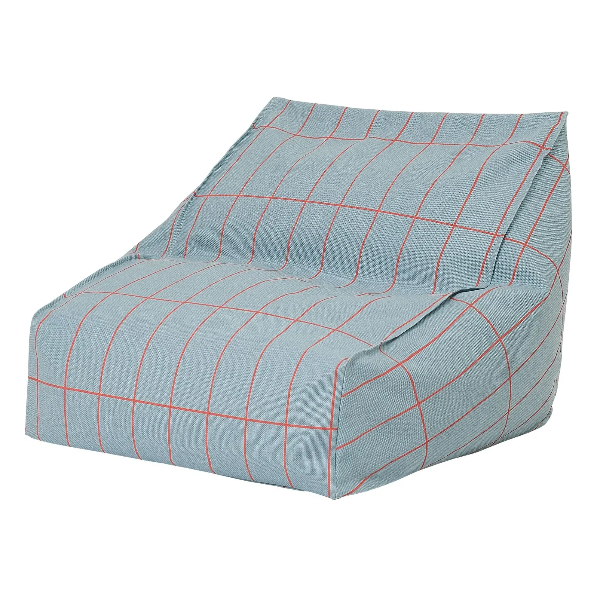 Vibes Beanbag Chair - Blue, Organic Cotton product