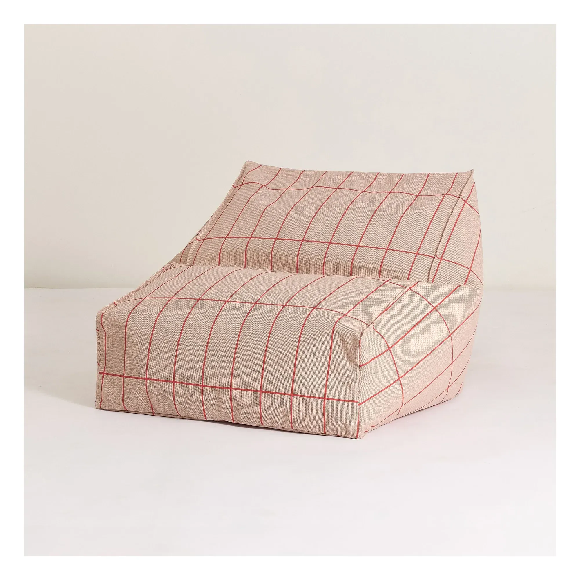 Vibes Pouffe - Pale Pink, Cotton alternate view