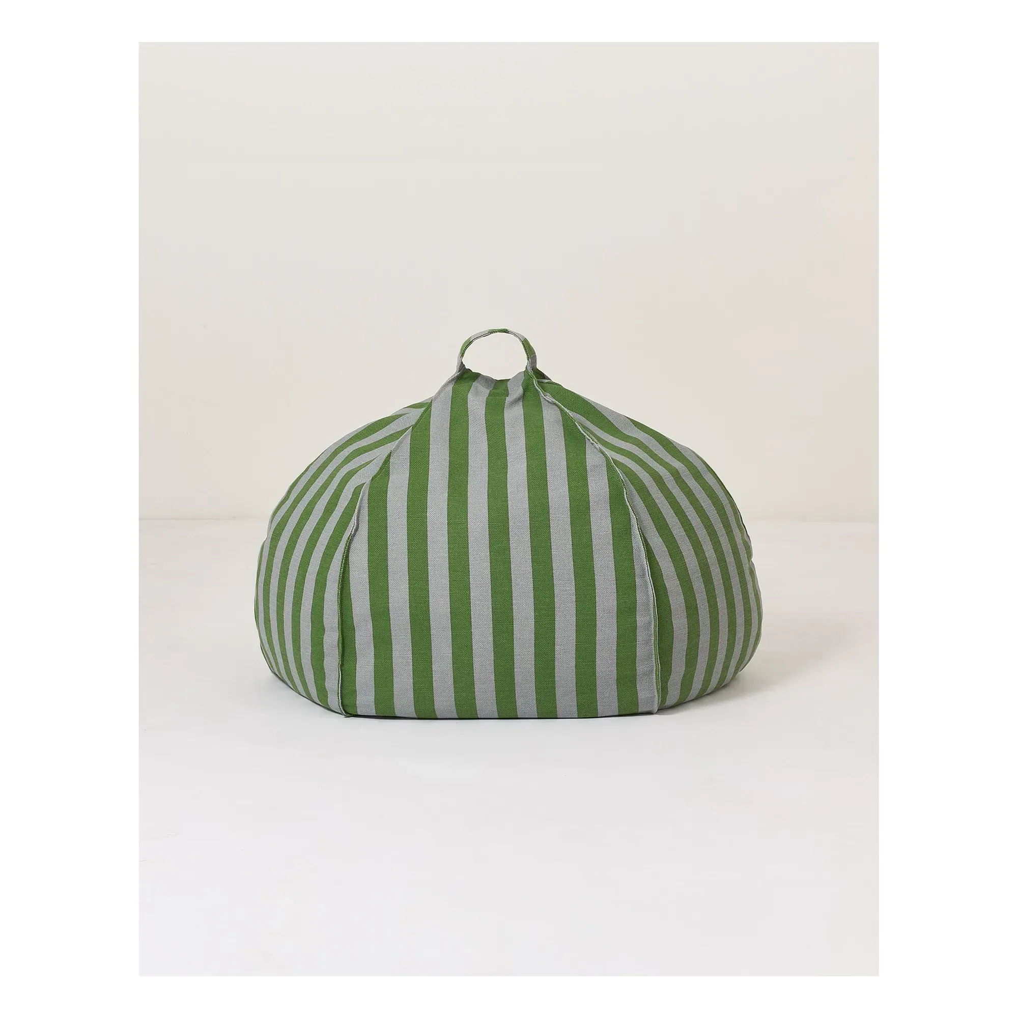 Vibes Round Pouffe - Dark Green, Organic Cotton product