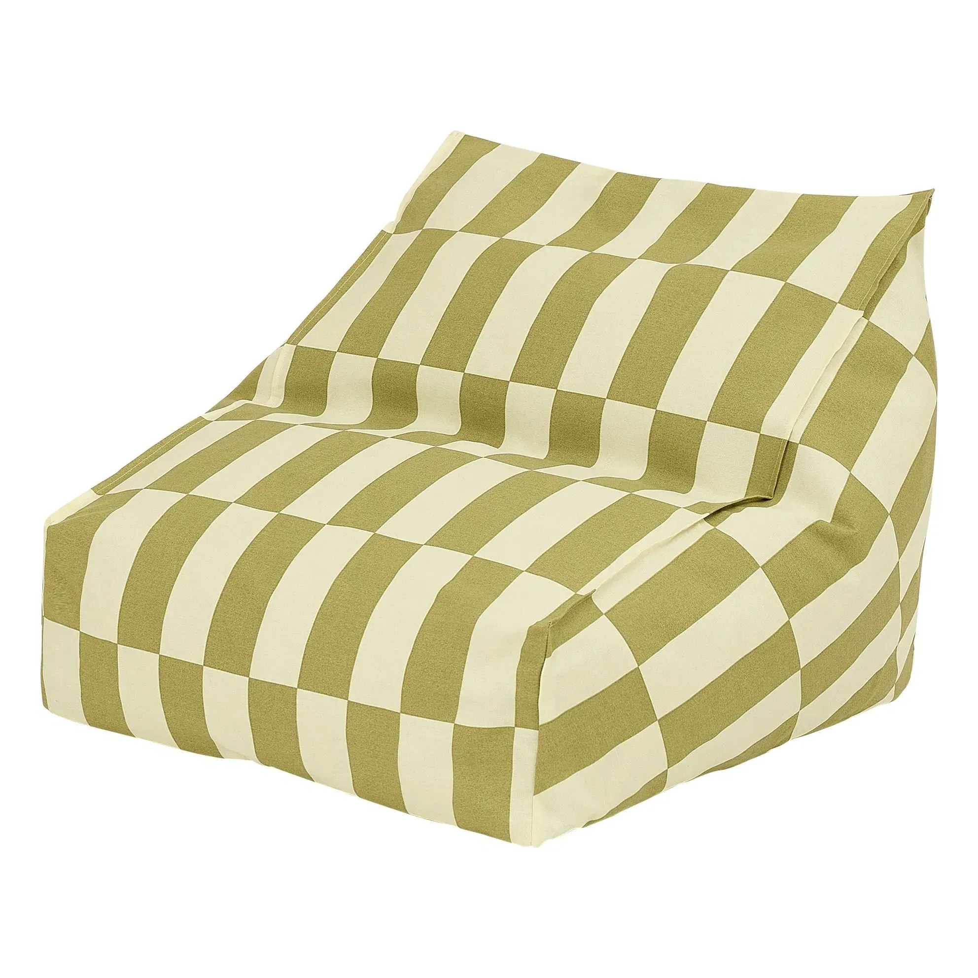 Vibes Tiles Outdoor Beanbag Armchair - Green, Acrylic product