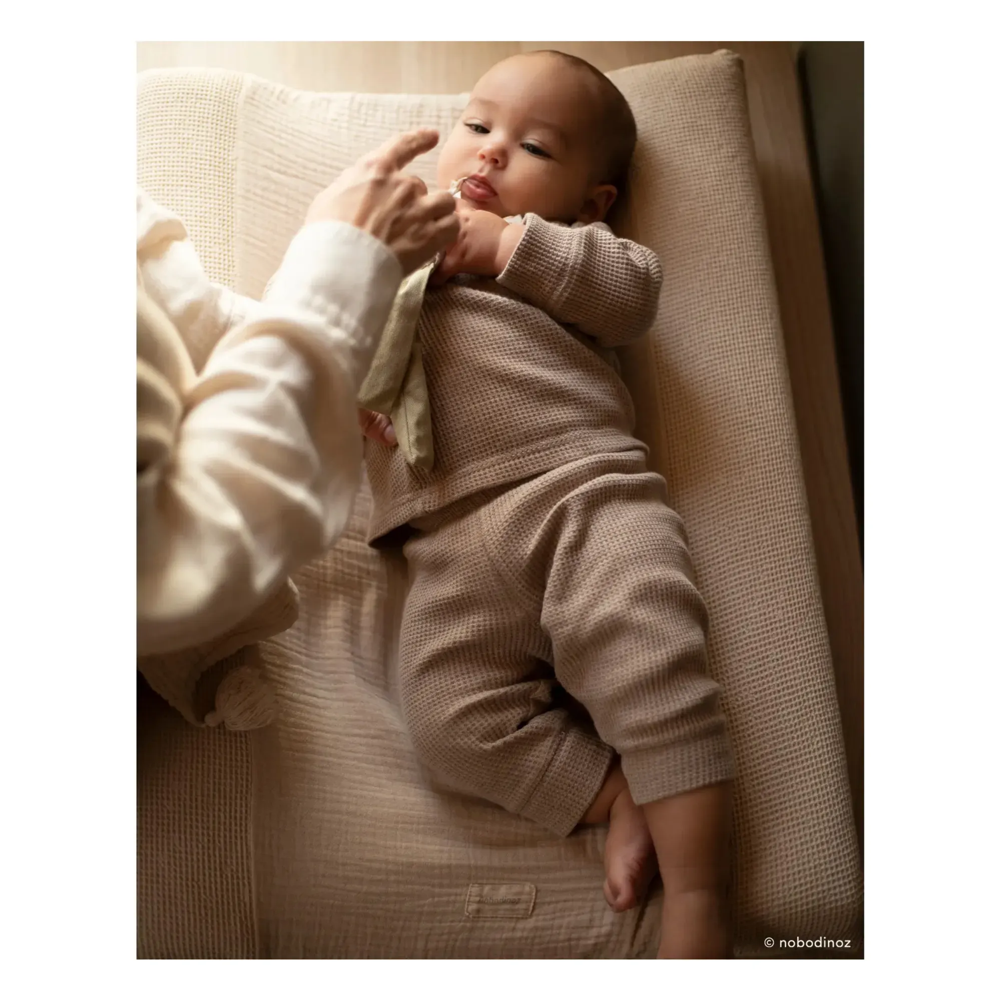 Wabi-Sabi Changing Mat - Sand, Organic Cotton alternate view