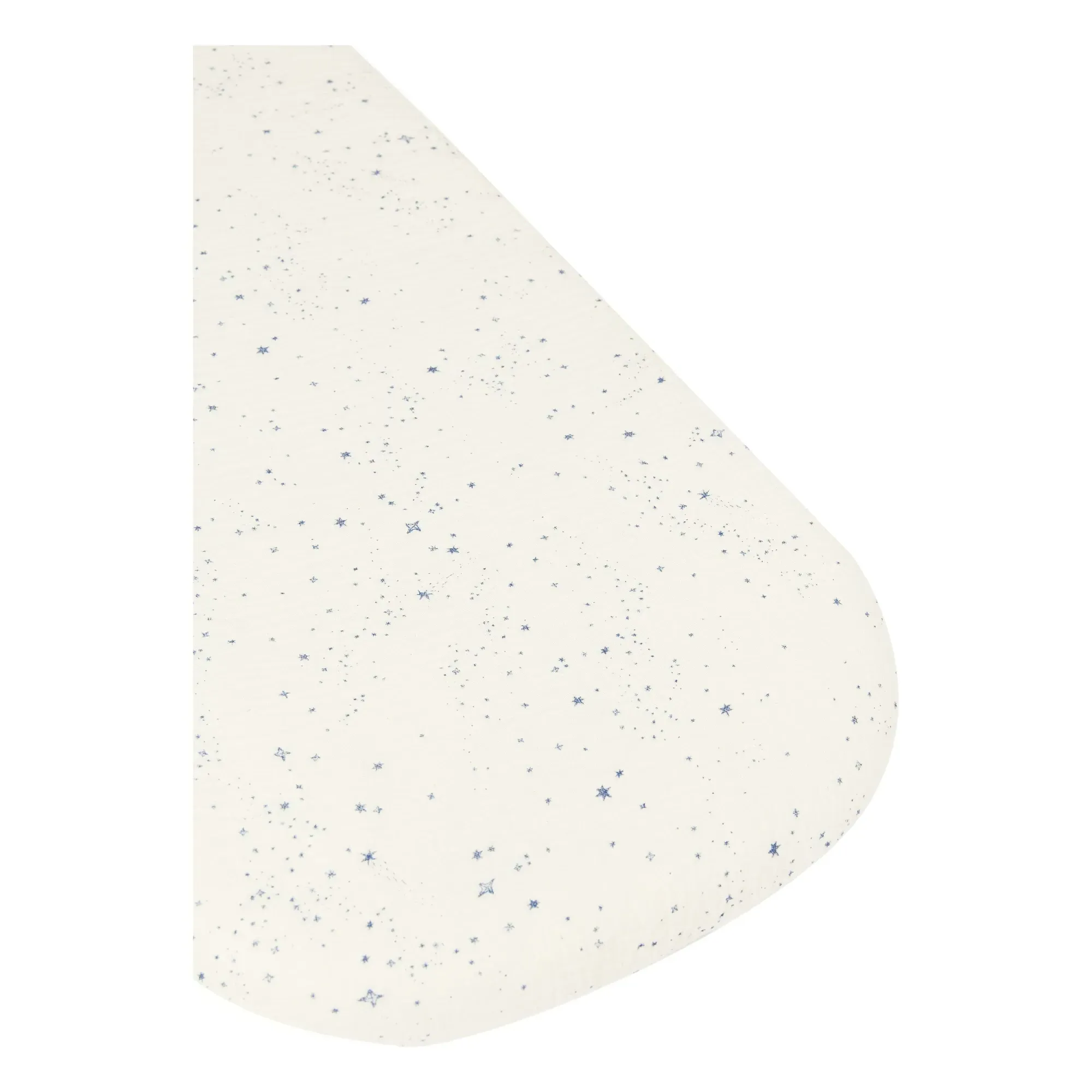 Wabi Sabi Milky Way Crib Fitted Sheet - Blue, Organic Cotton alternate view