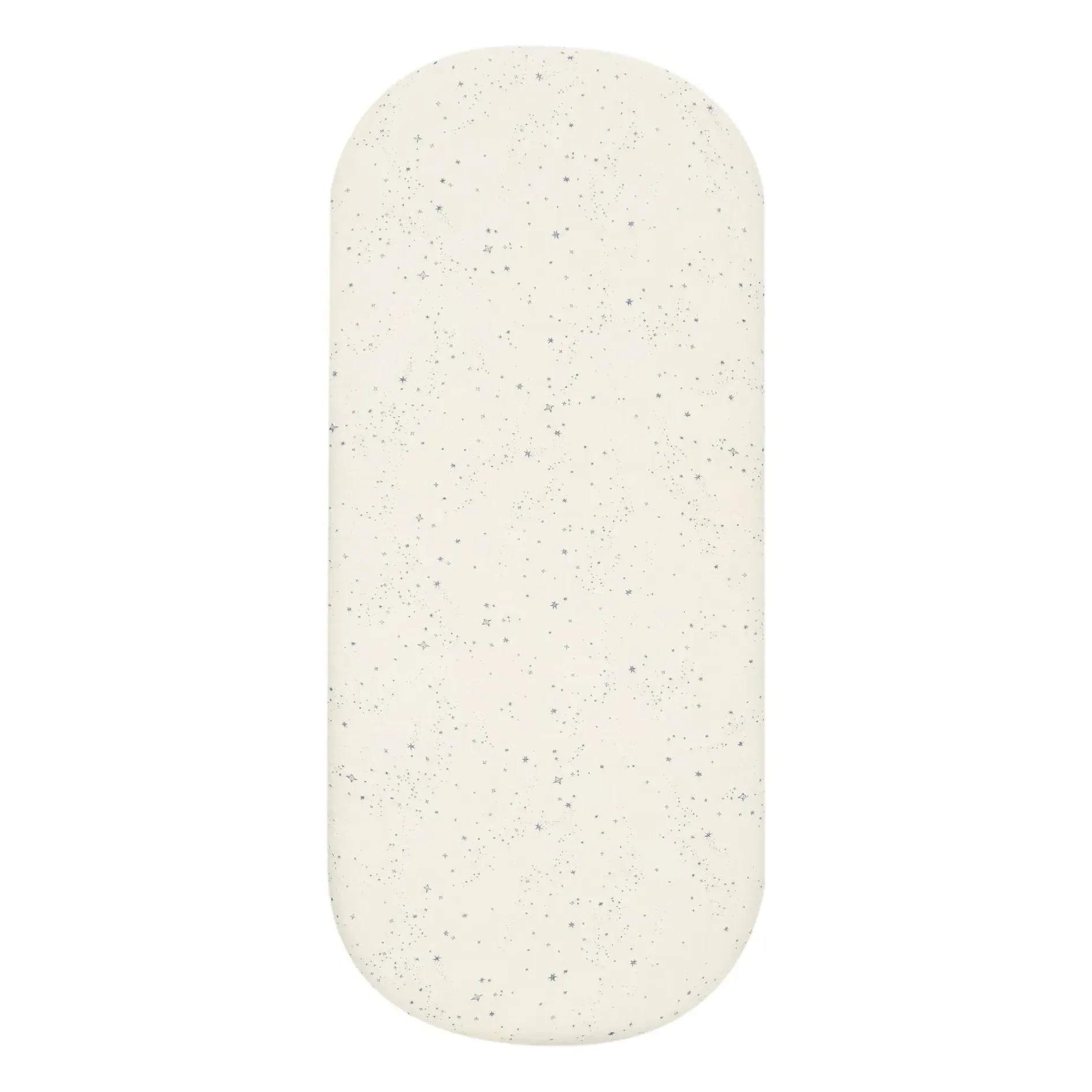 Wabi Sabi Milky Way Crib Fitted Sheet - Blue, Organic Cotton product
