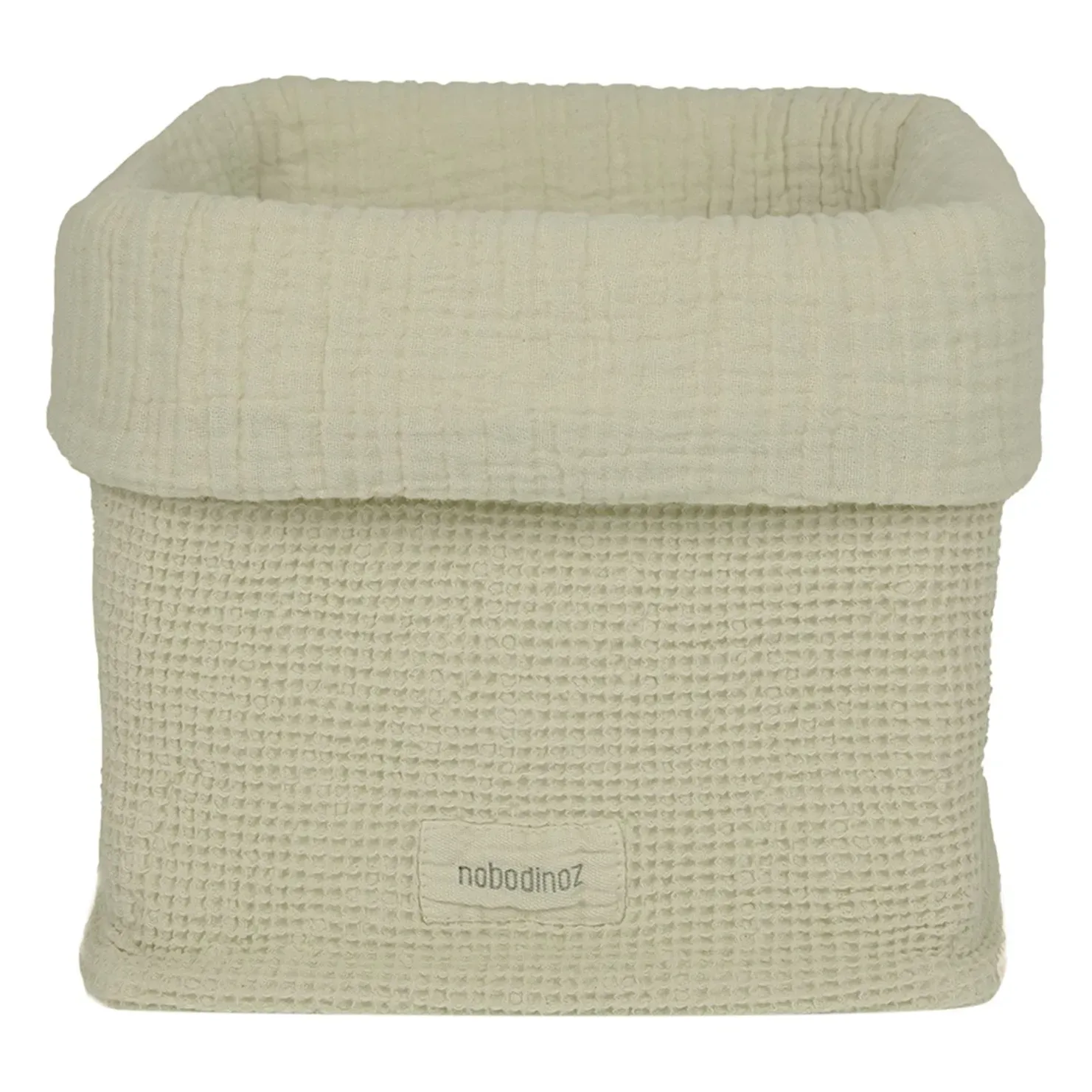 Wabi-Sabi Storage Basket - Matcha Green, Organic Cotton product