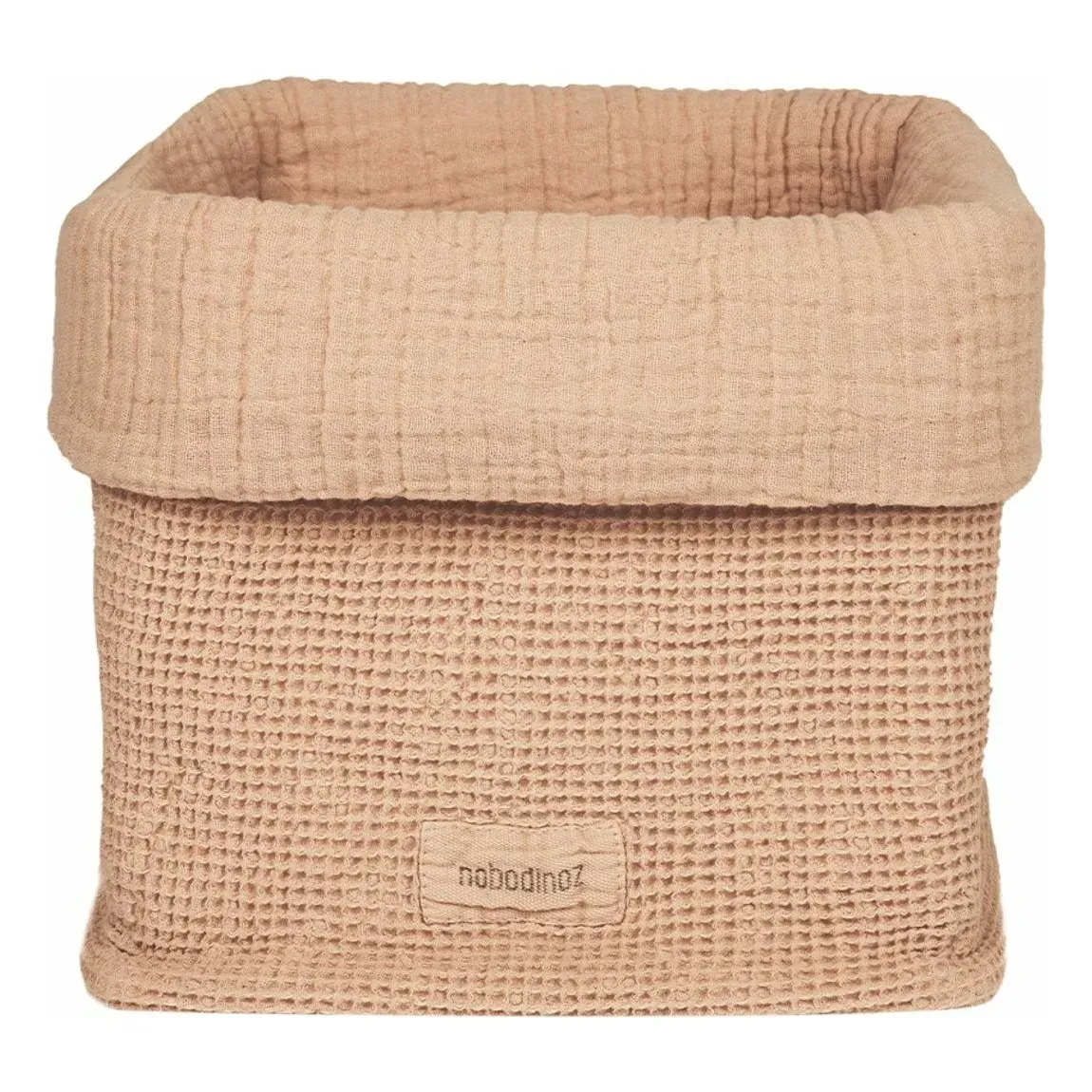 Wabi-Sabi Storage Basket - Powder Pink, Organic Cotton product
