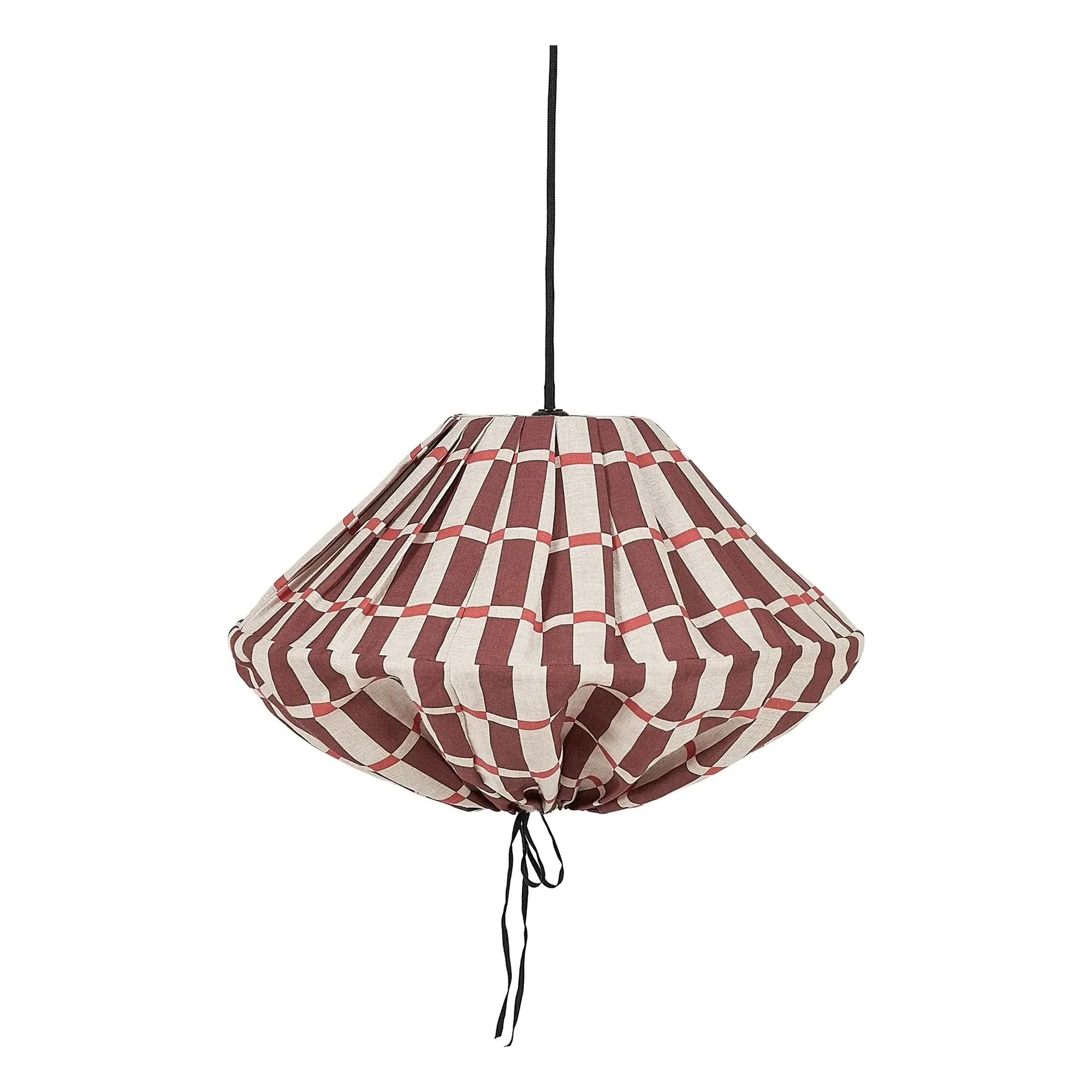 Yumi Mosaic Lampshade - Red Cherry, Cotton product