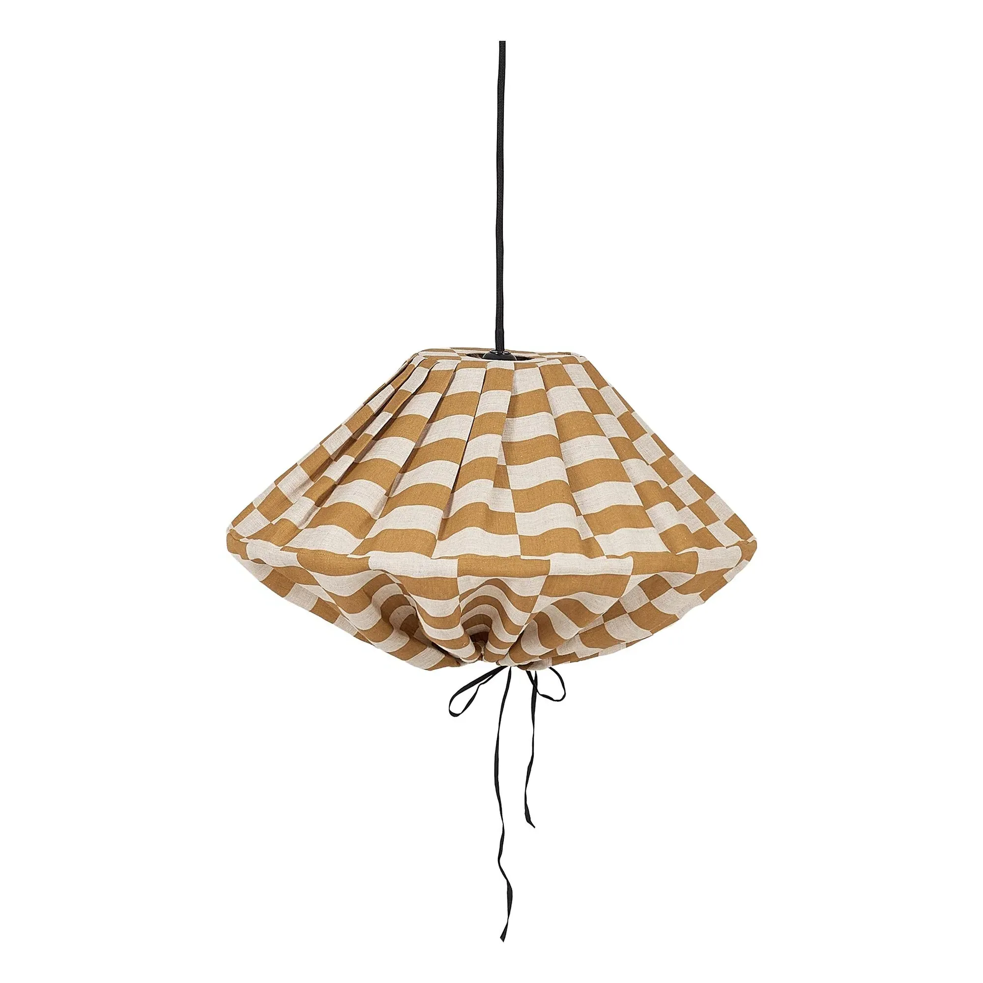 Yumi Tiles Lampshade - Mustard, Cotton product