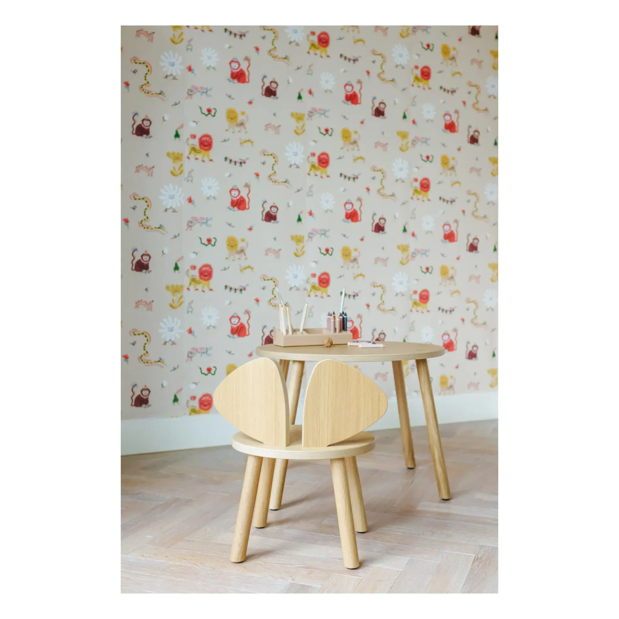 Marie Assénat Monkey Fun Wallpaper - Beige product