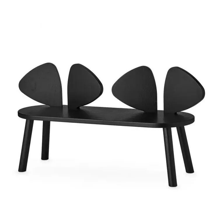 Mouse Bench - Black, Oak product