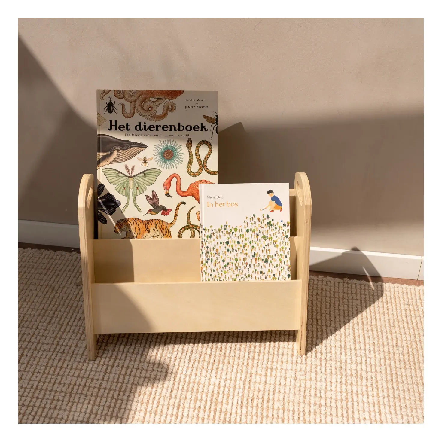 Nofred Portable Book Holder - Light Wood, FSC Wood alternate view