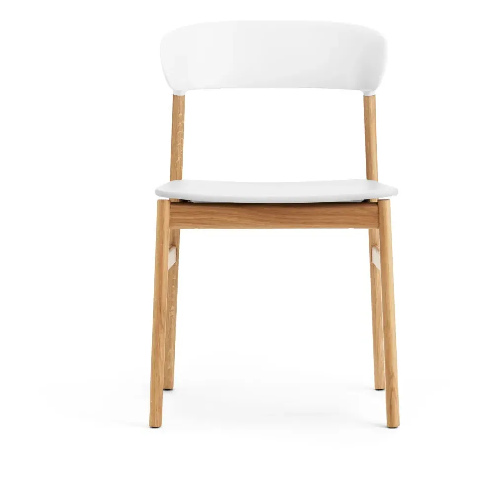 Herit Chair - White, Oak alternate view