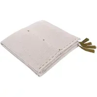 Double Lined Organic Cotton Tablecloth - Powder alternate view