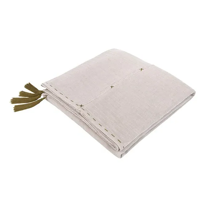 Double Lined Organic Cotton Tablecloth - Powder product