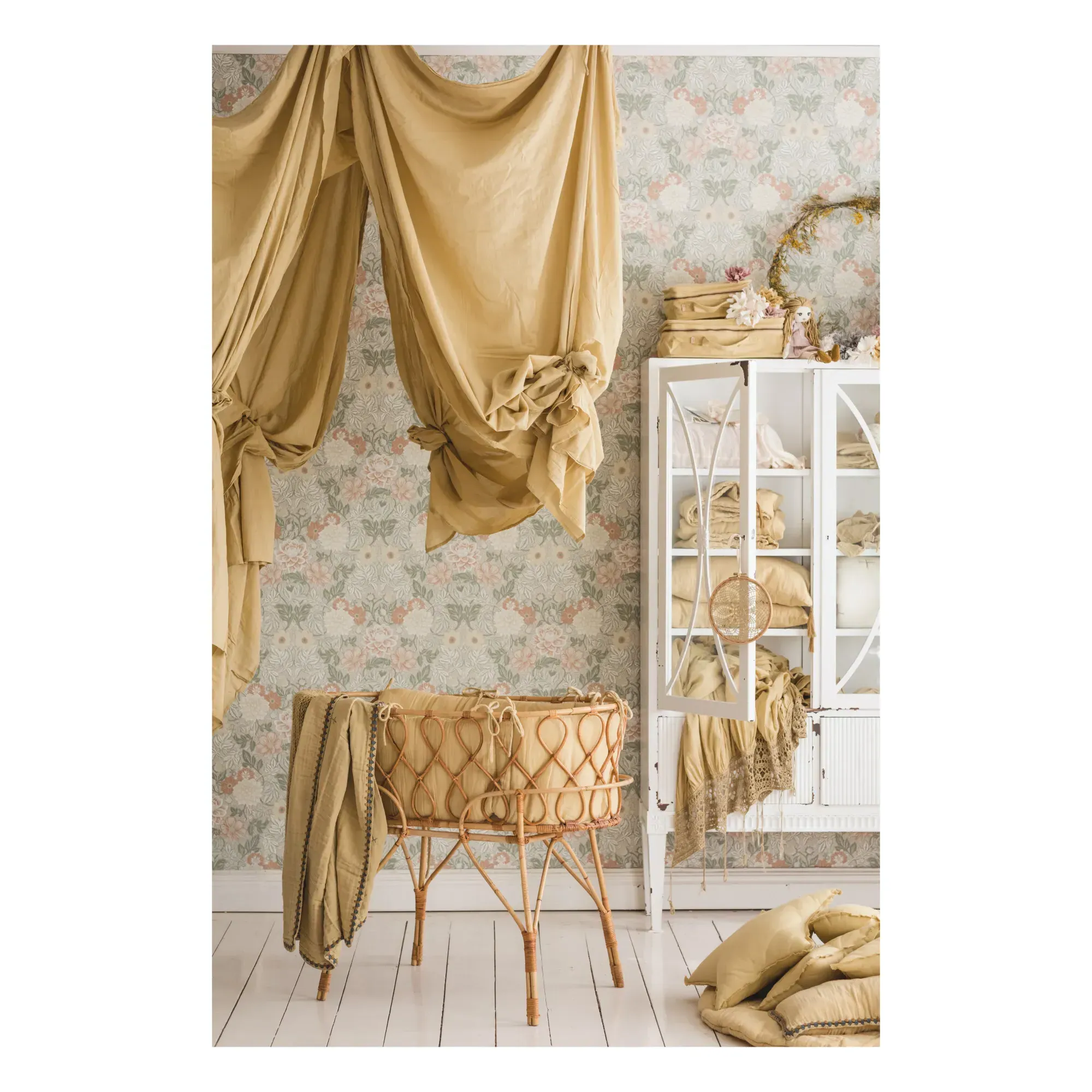 Organic Cotton Duvet Cover - Mellow Yellow alternate view
