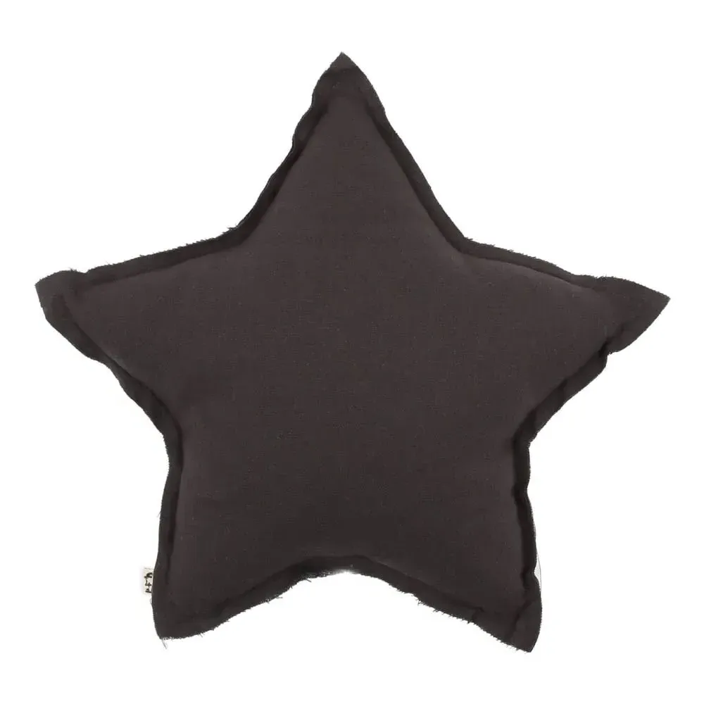 Star Cushion - Dark Grey, Cotton Canvas product