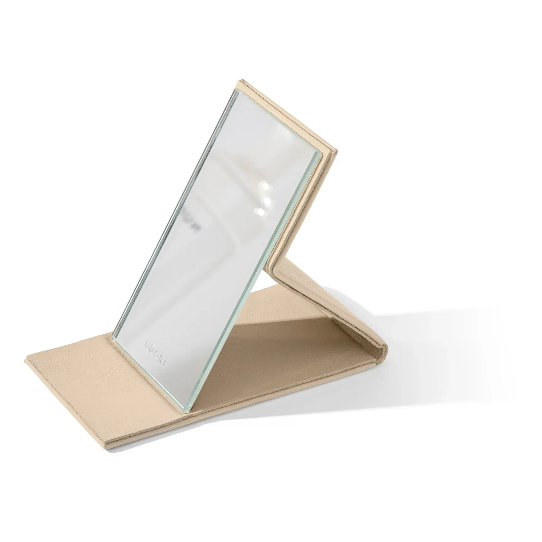 Pocket Mirror - Nude, Vegan Leather product