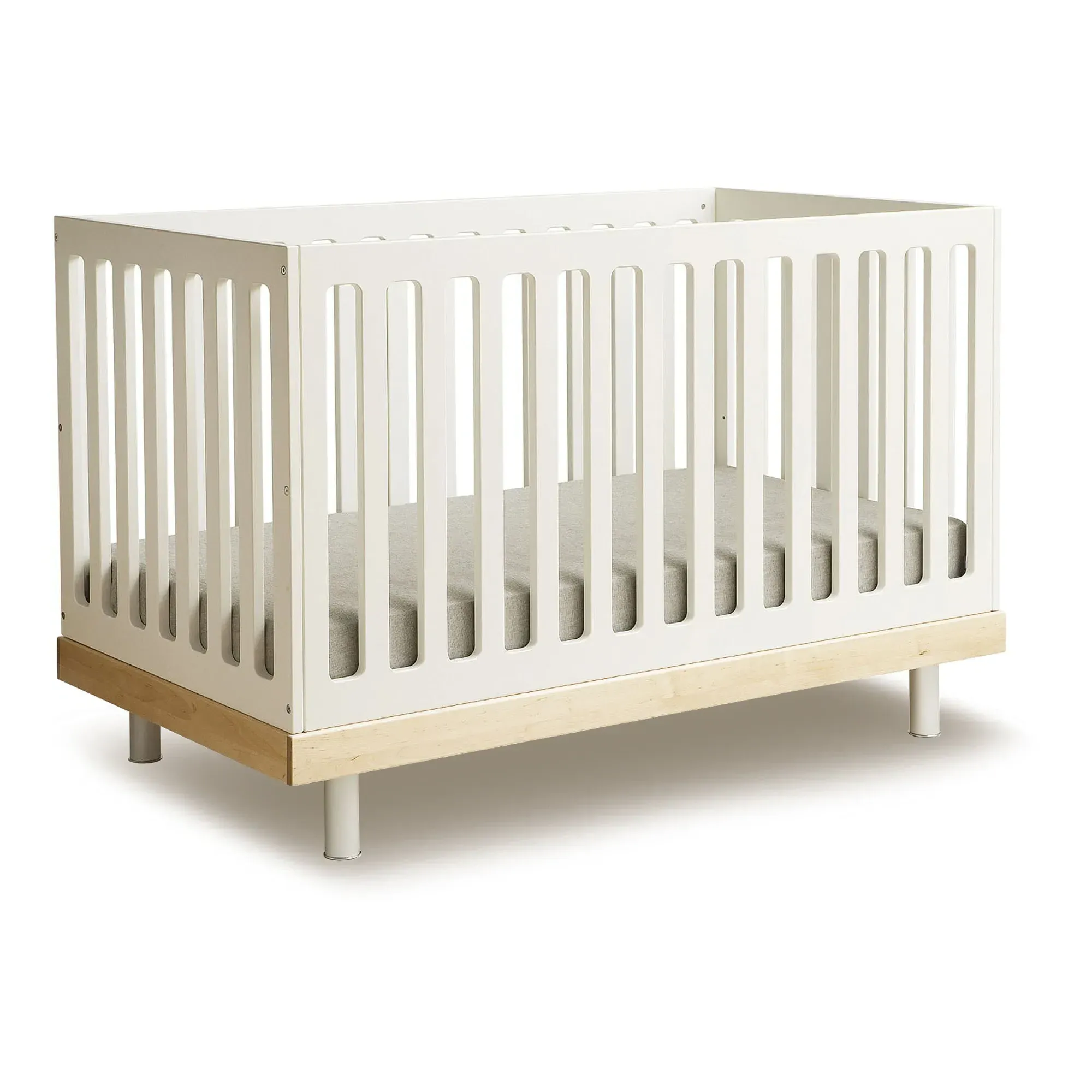 Oeuf NYC Convertible Cot Bed with Adjustable Base - Natural, Birch Wood product