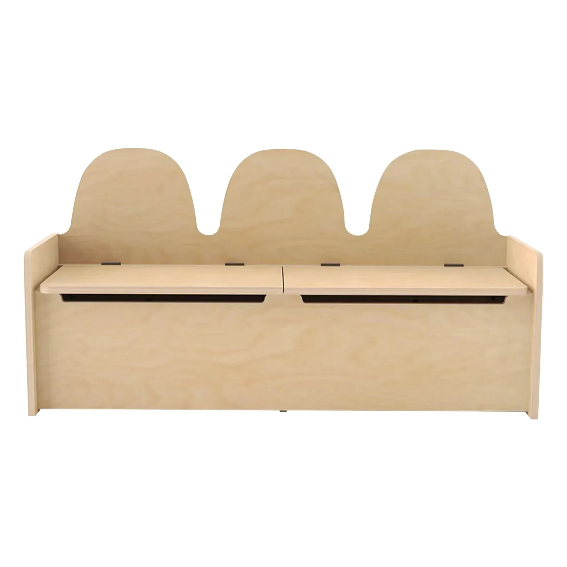 Oeuf NYC Storage Bench with Soft-Close Lids - Birch, Baltic Birch Plywood product
