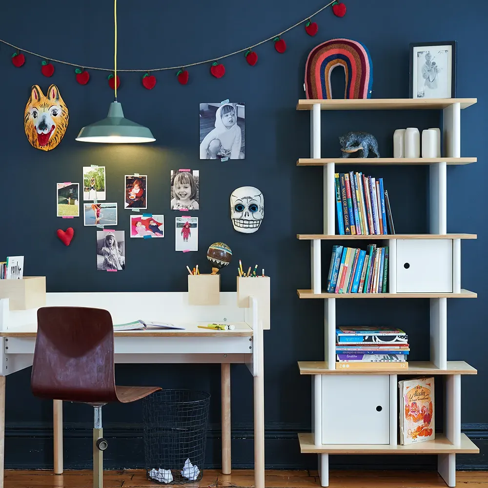 Oeuf NYC Vertical Bookshelf - Birch, Plywood alternate view