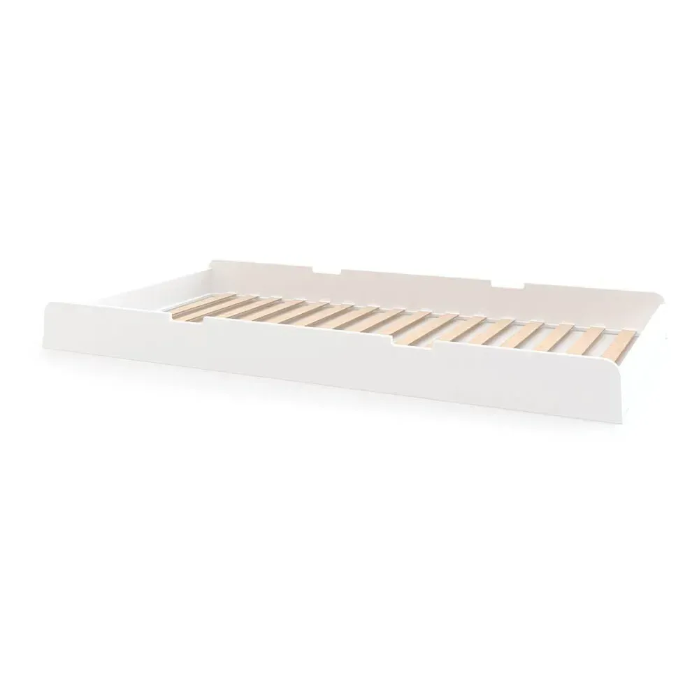 Oeuf River Pullout Bed - White, Birch Wood product