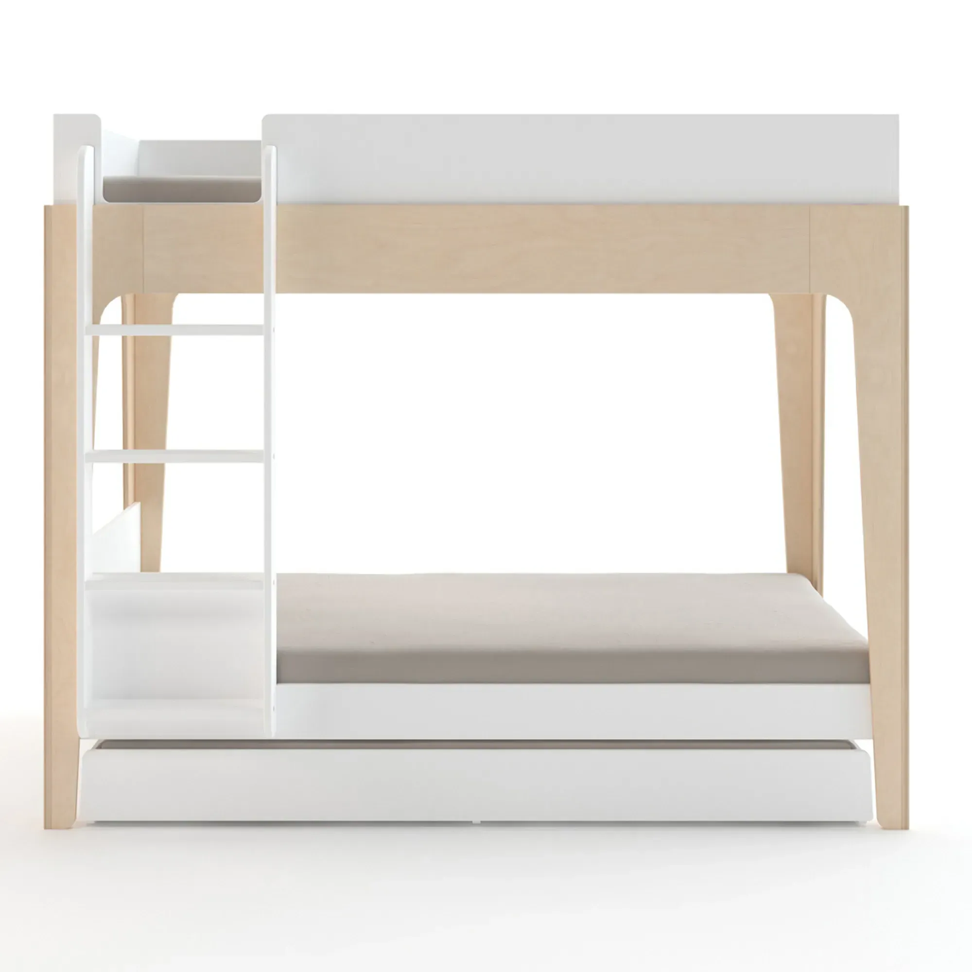 Perch Trundle Bed - White, Birch Wood alternate view