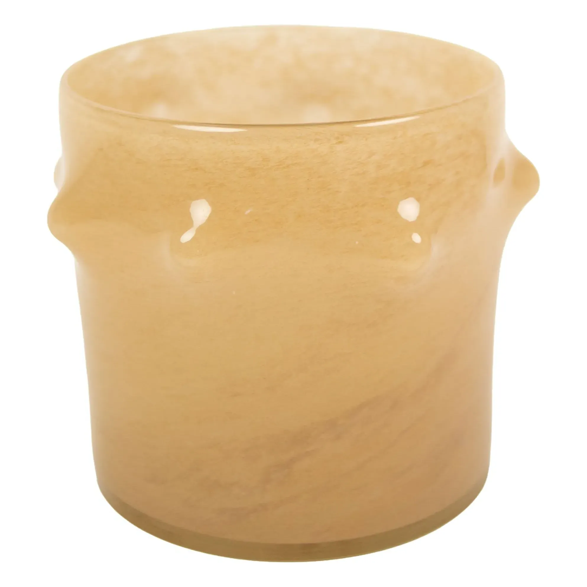 Amina Glass Vase - Cream, Travertine product