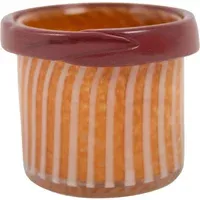 Ray Candle Jar - Orange, Iron alternate view