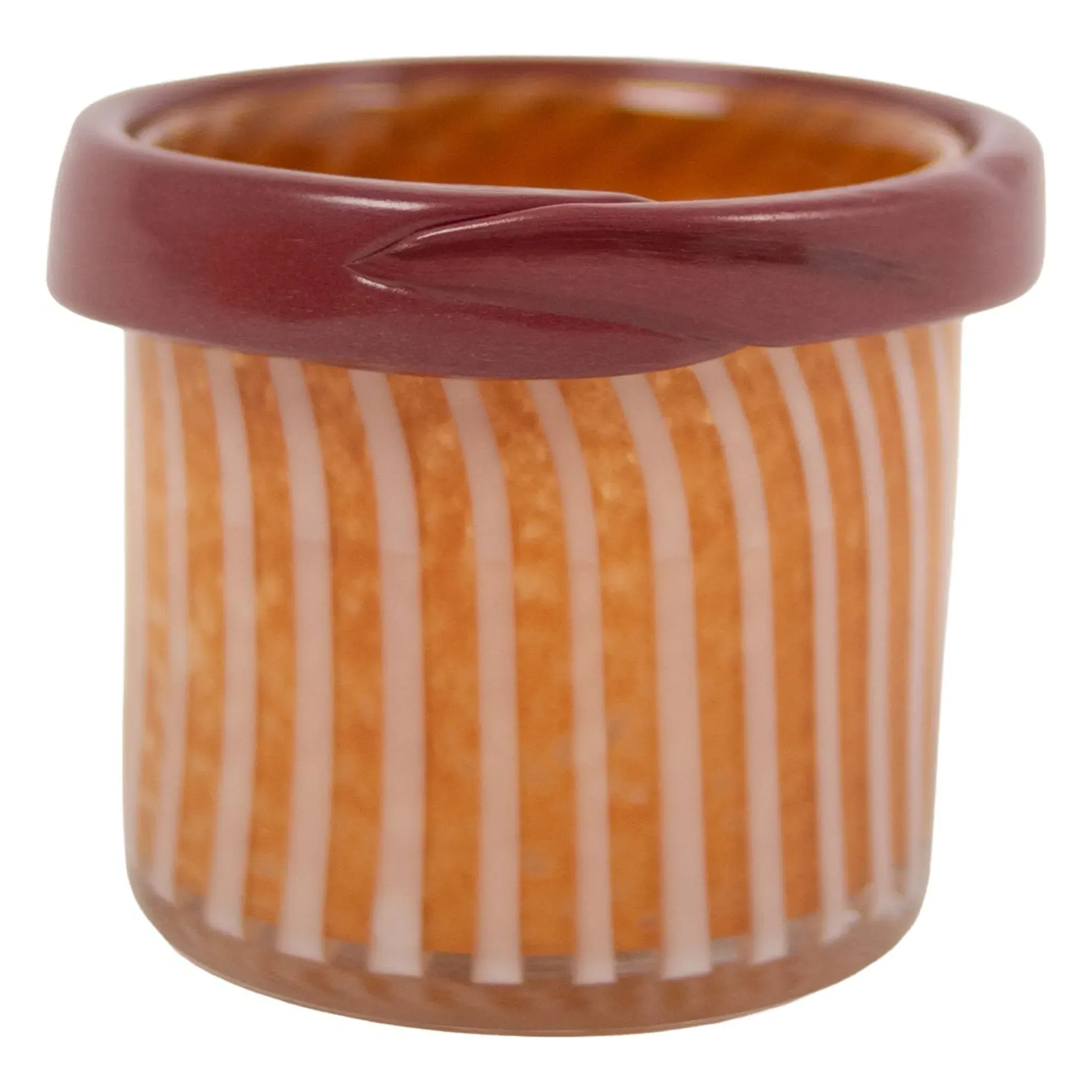 Ray Candle Jar - Orange, Iron product