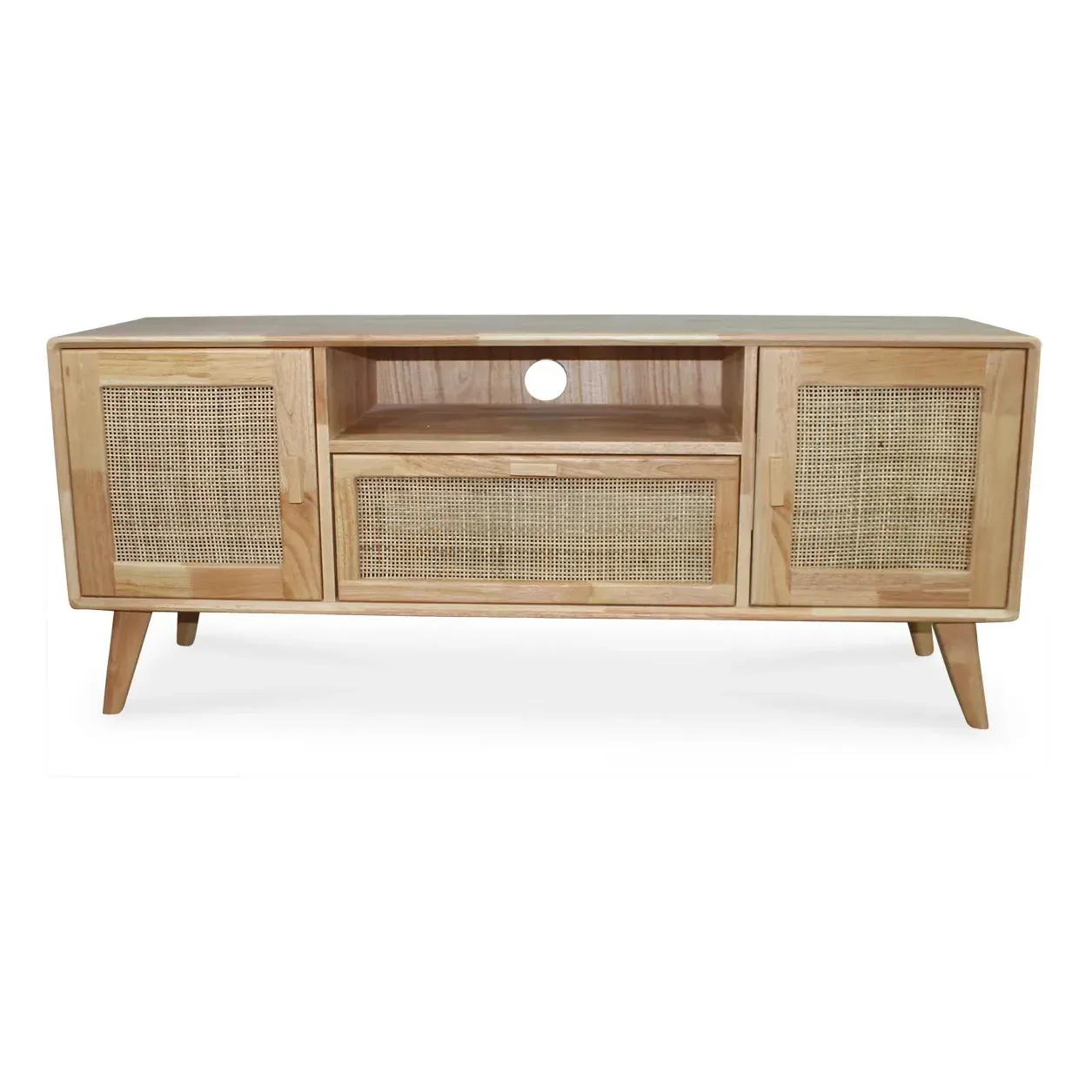 Wicker TV Cabinet - Natural, Rattan product