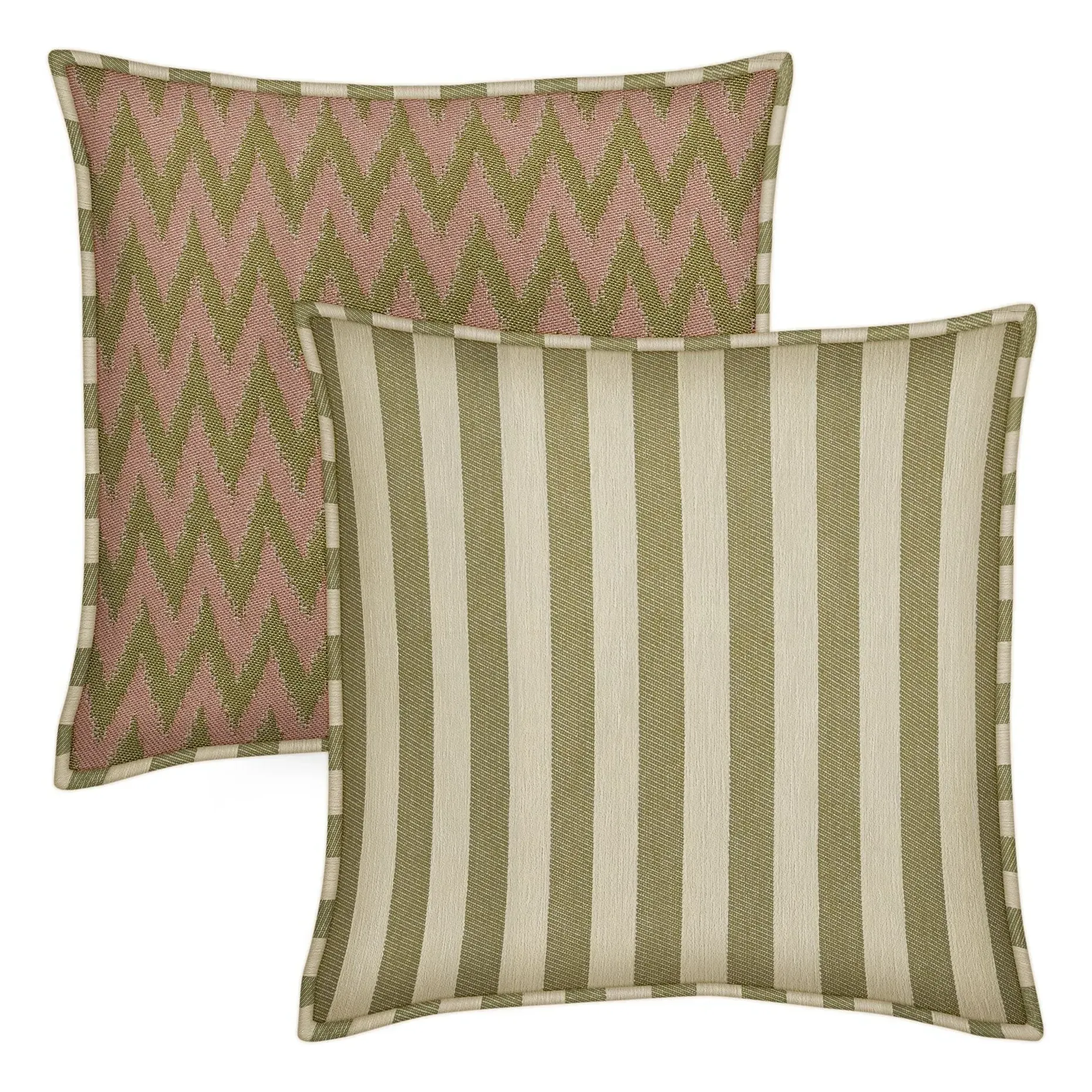 Jackie x Rosita Reversible Cushion Cover - Olive, Polypropylene product