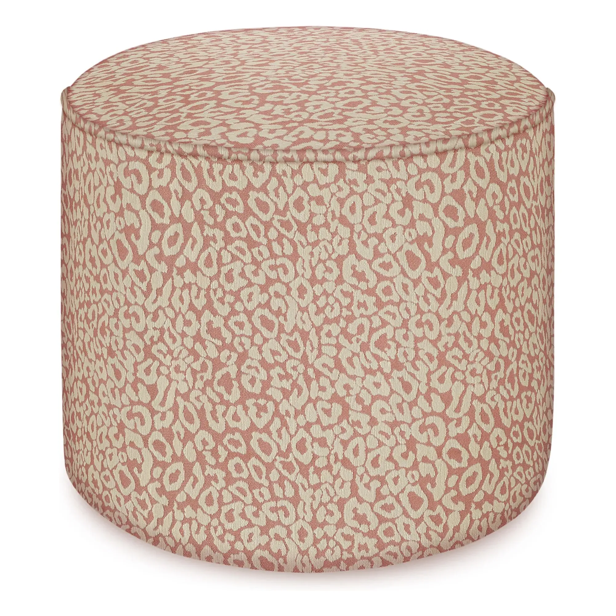 Maya Round Pouffe - Pink, Polypropylene product