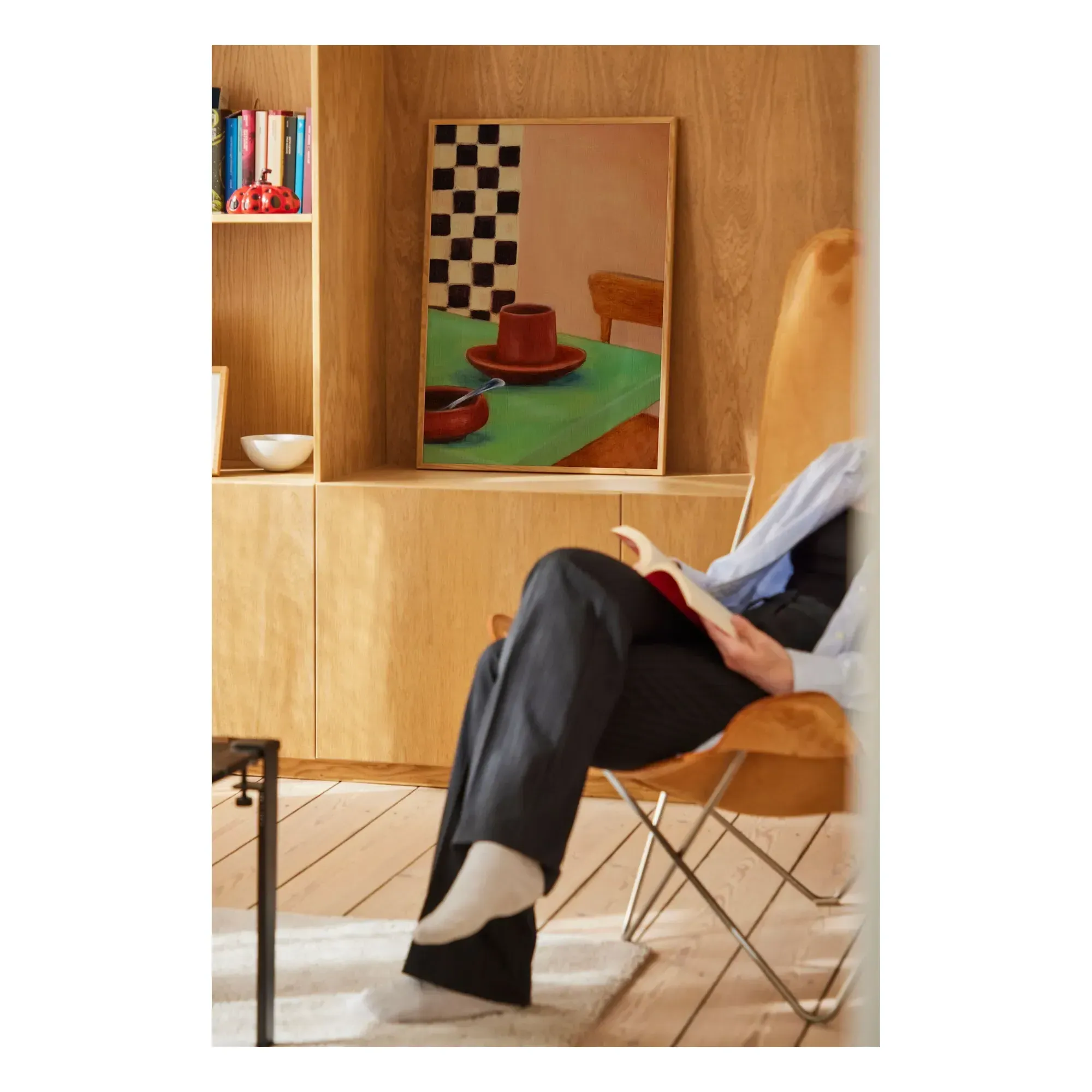 After Coffee Beth Kay Art Print - Green alternate view