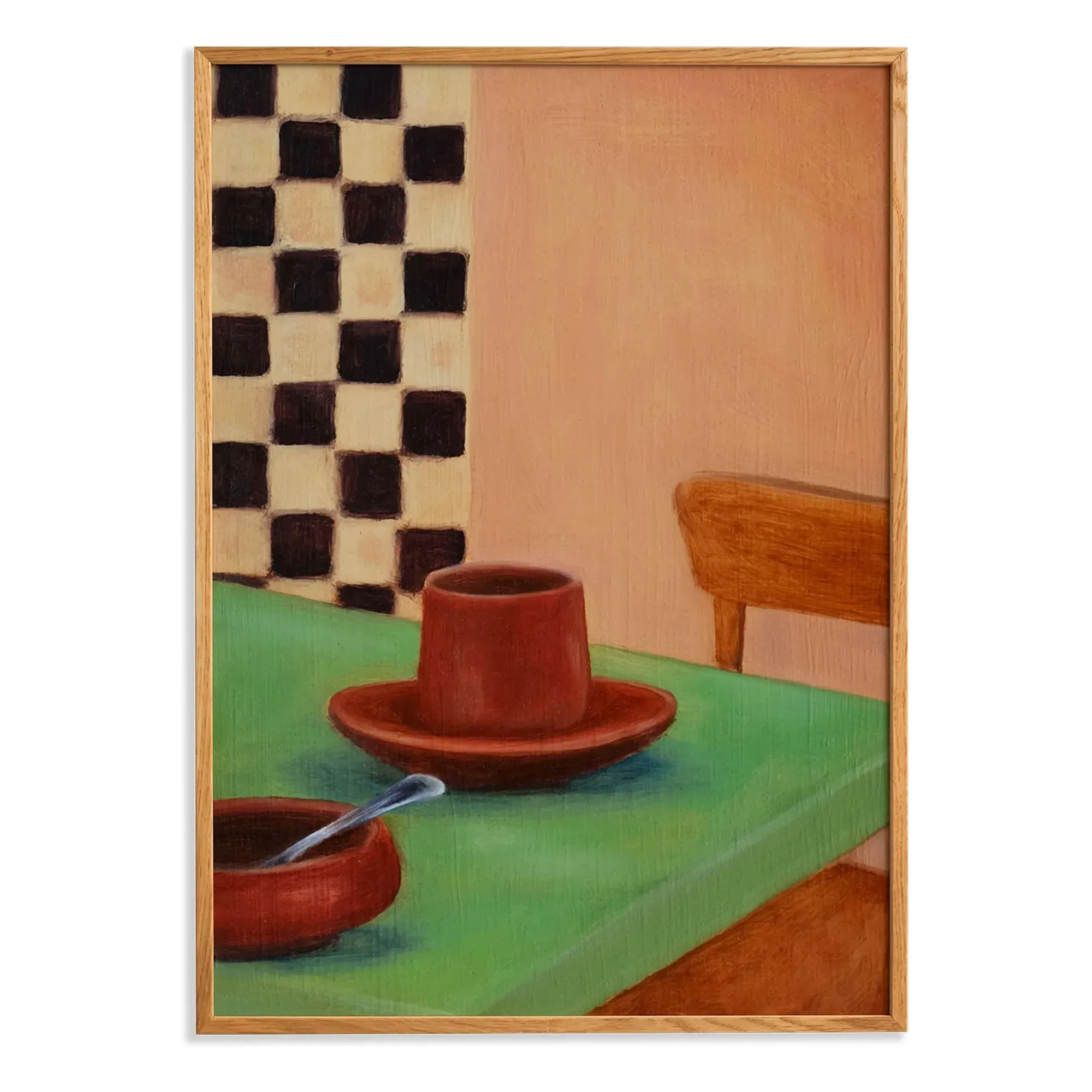 After Coffee by Beth Kay Art Print - Green product